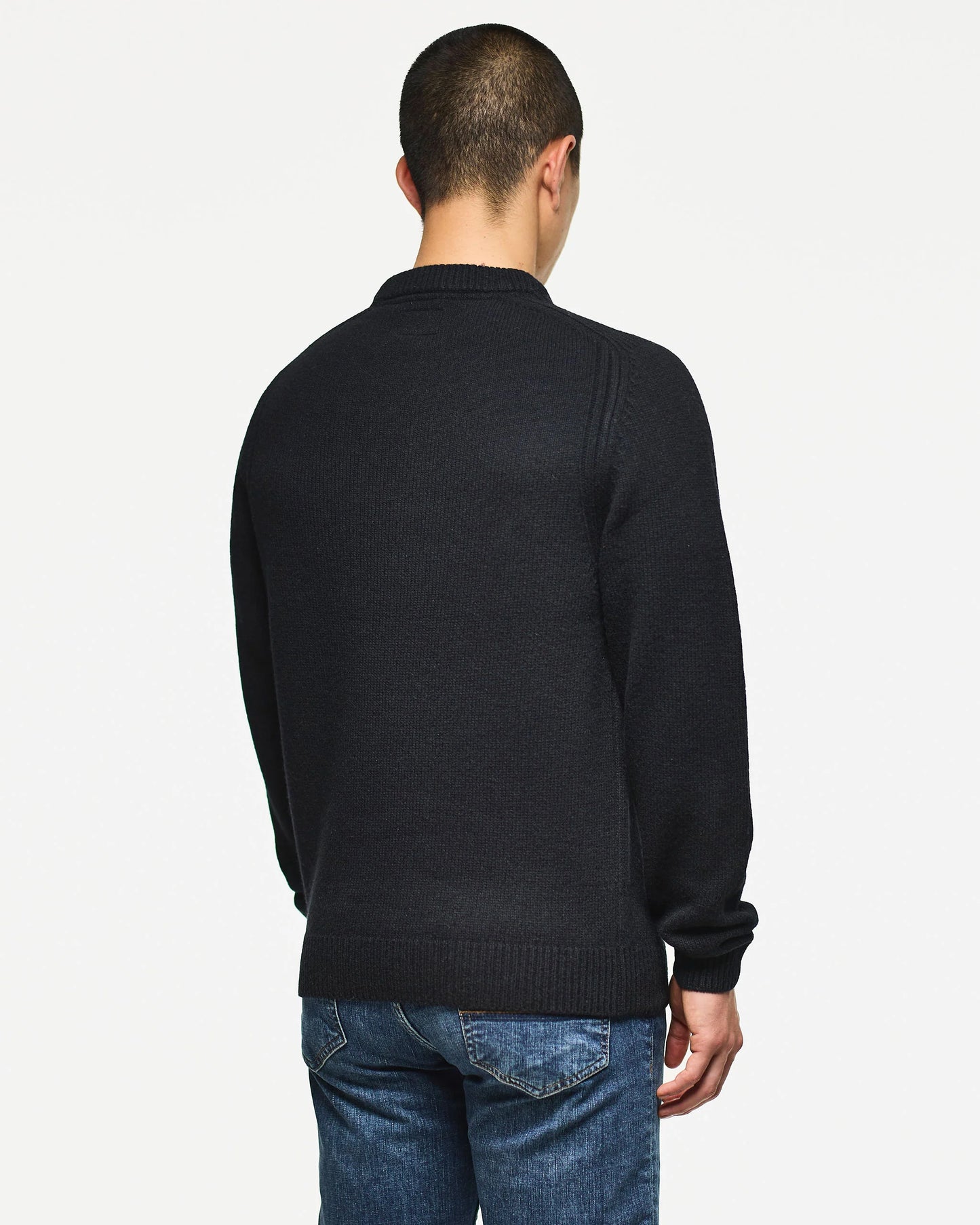 Weekend Offender Zagreb Wool Jumper Black