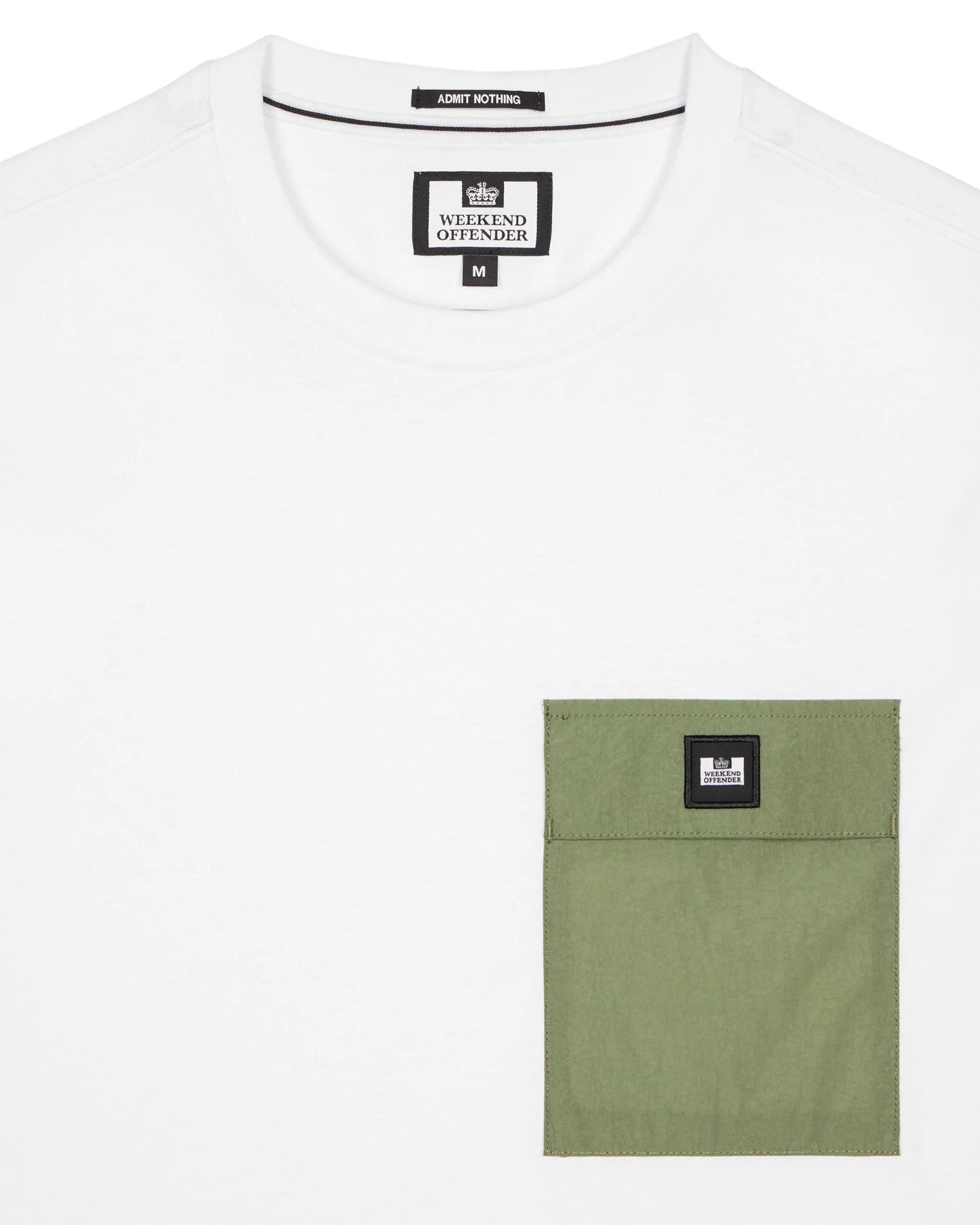 Weekend Offender Stiniva T-Shirt White/Sapling Green
