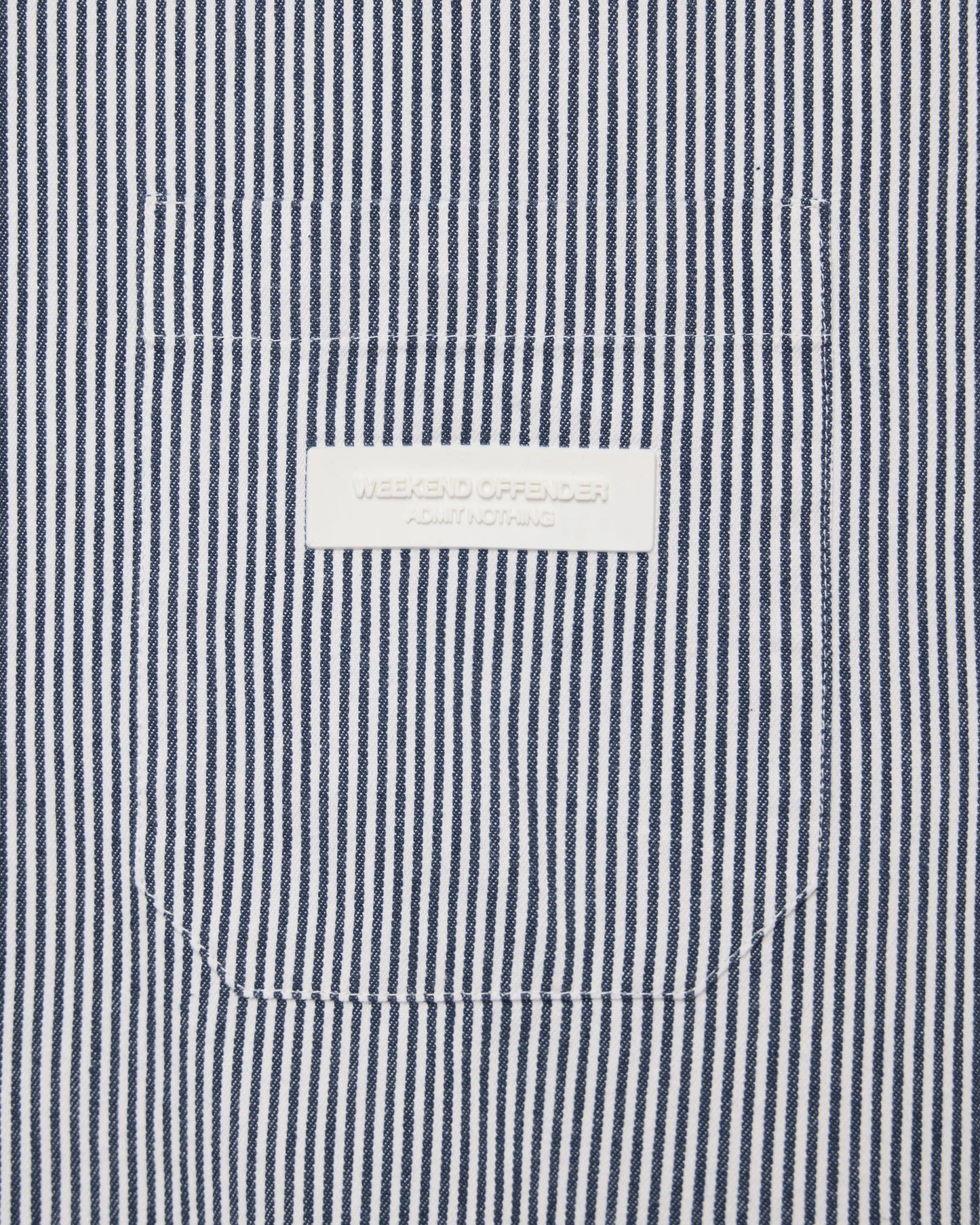 Weekend Offender Gervasi Shirt Ticking Stripe