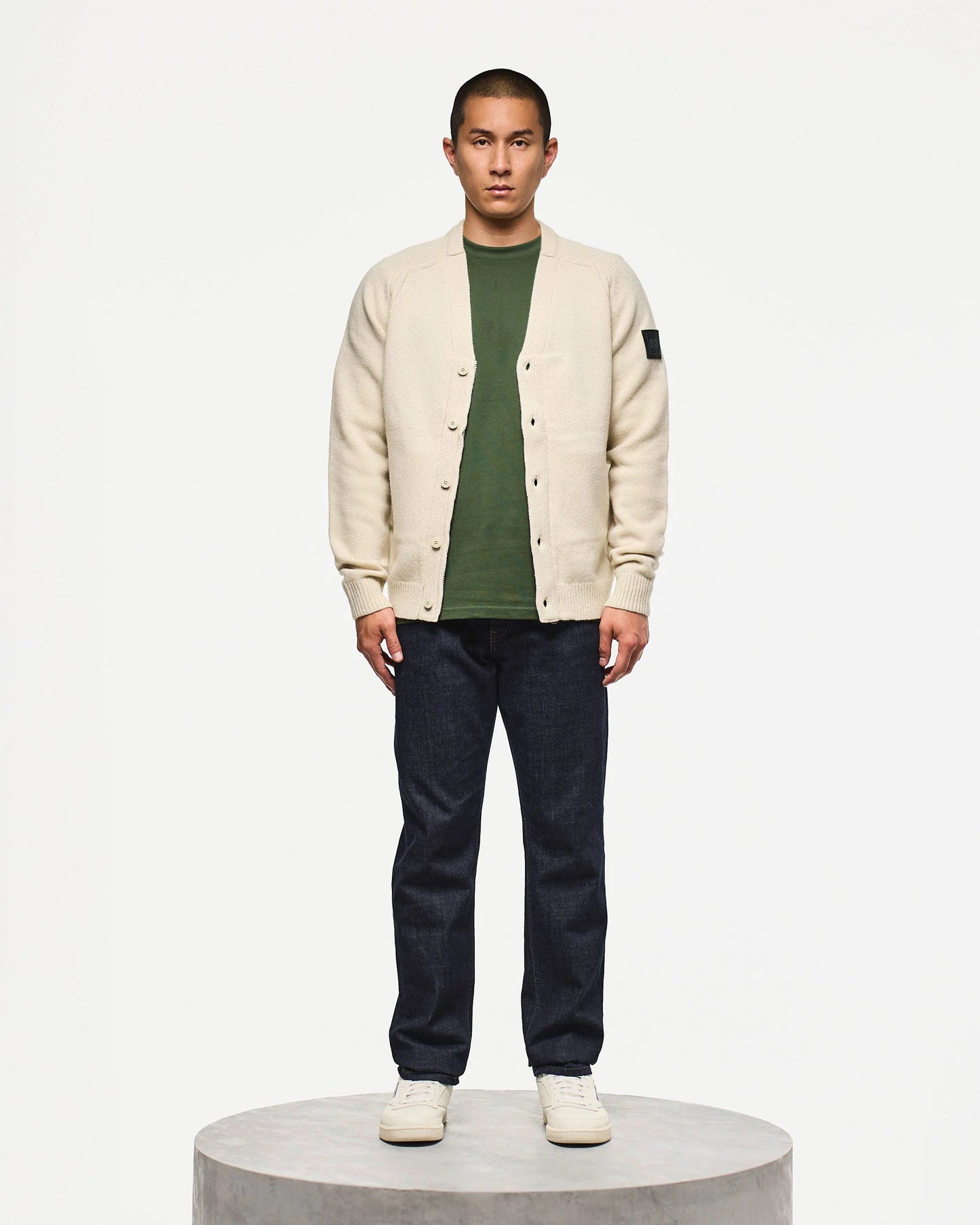 Weekend Offender Lauda Wool Cardigan Calcium