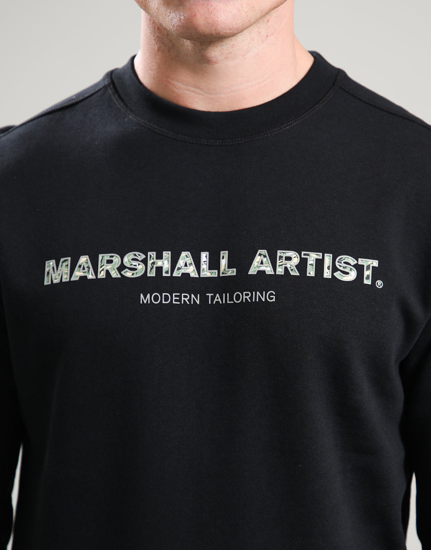 Marshall Artist Resurrection Crew Sweat Black