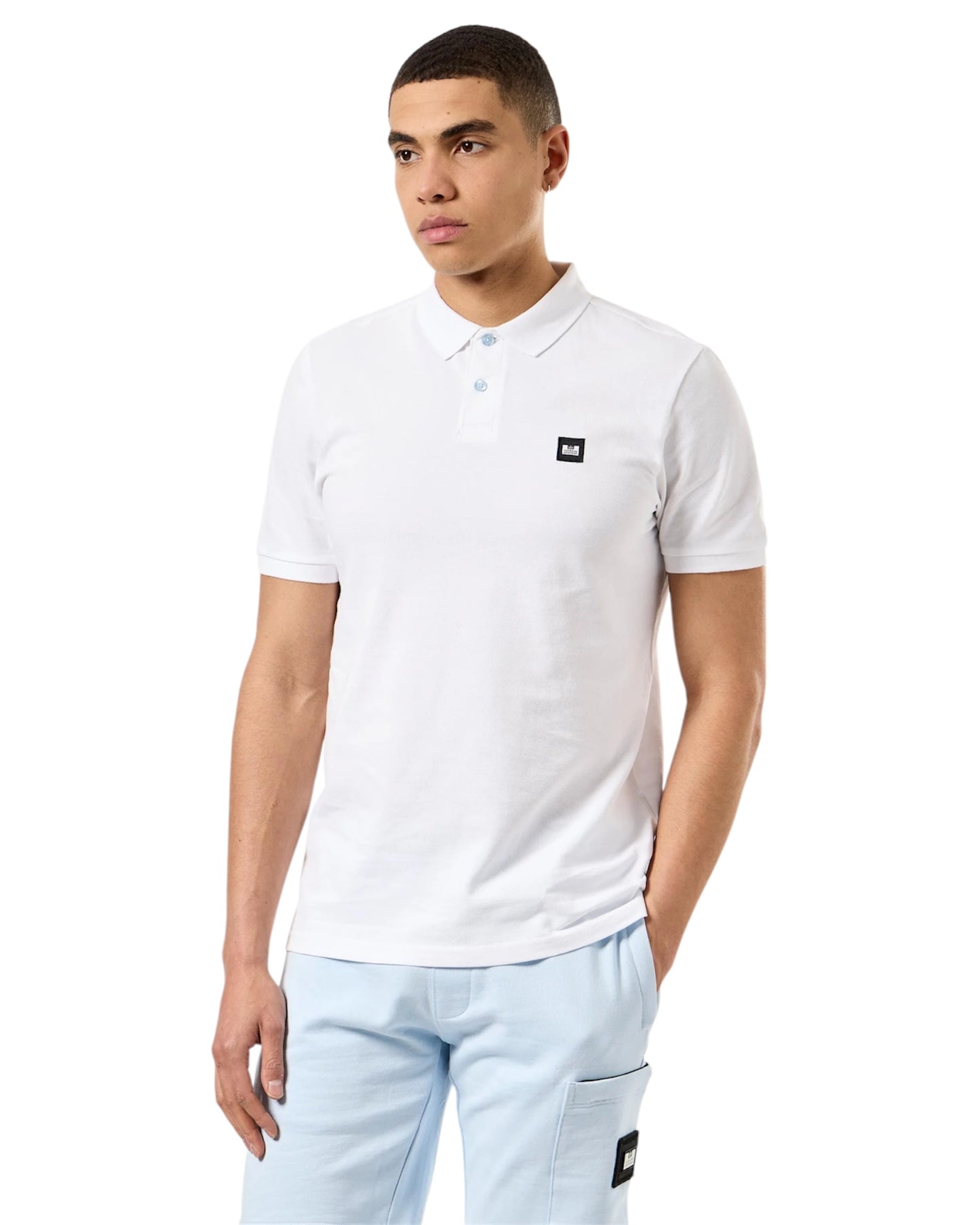 Weekend Offender Caneiros Polo Shirt White