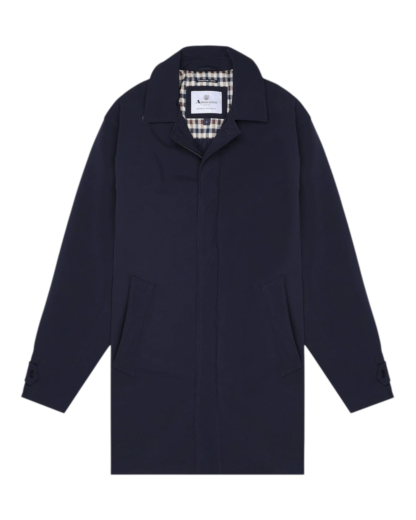 Aquascutum Soft Shell Trench Navy