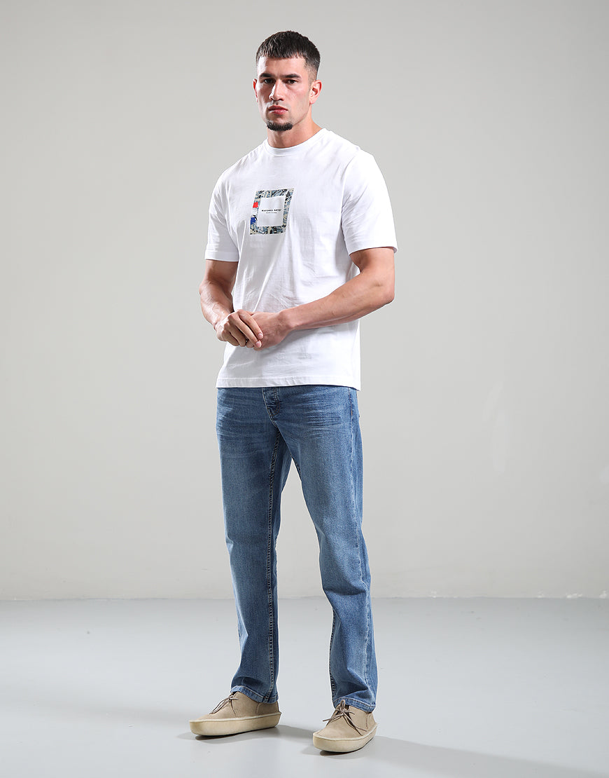 Marshall Adored Box Logo t-shirt White