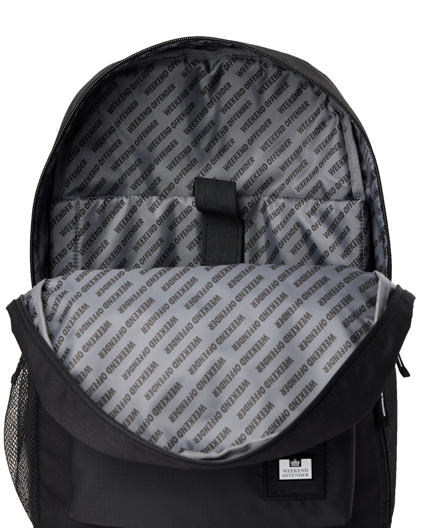 Weekend Offender Large Rucksack Black Ripstop