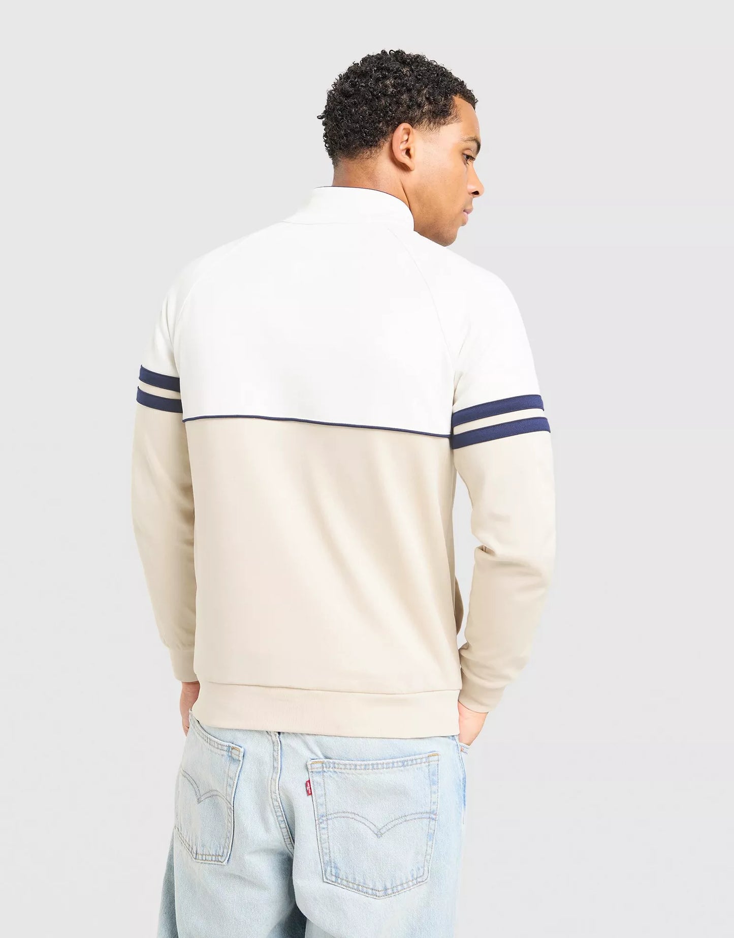 Sergio Tacchini Orion Track top jacket gardenia / blue