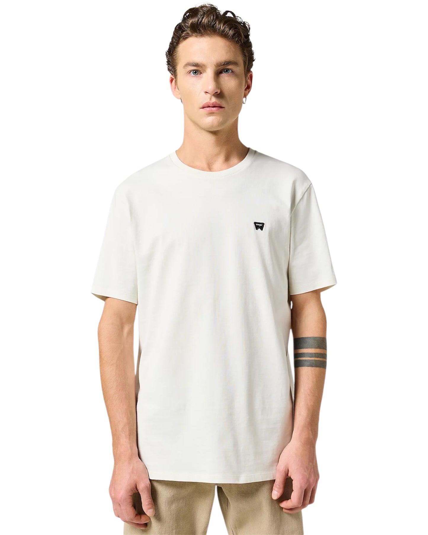 WRANGLER GRAPHIC TEE VINTAGE WHITE