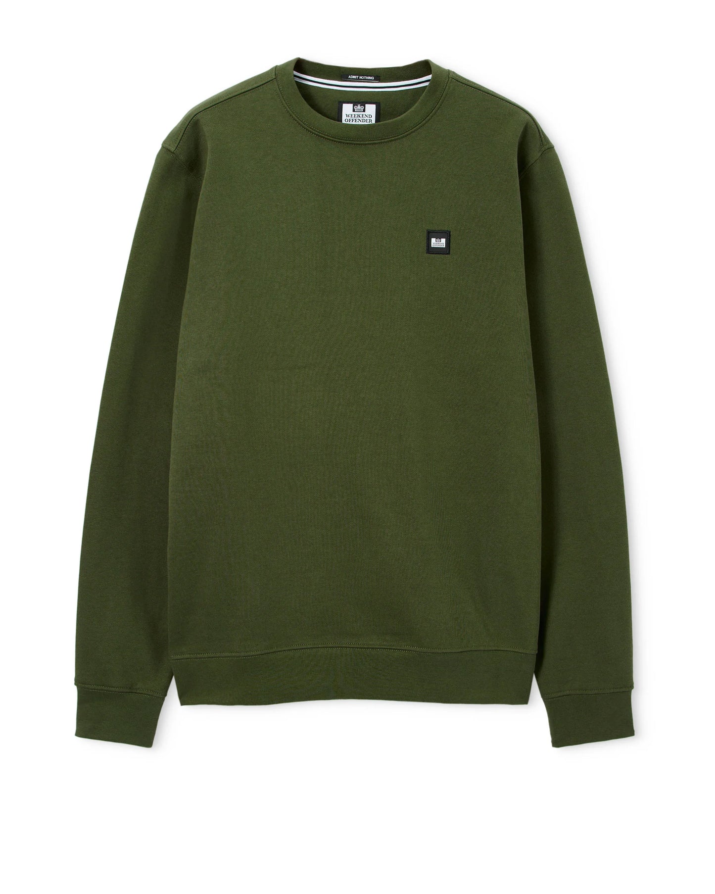Weekend Offender Ferrer Sweatshirt Bay Leaf Green