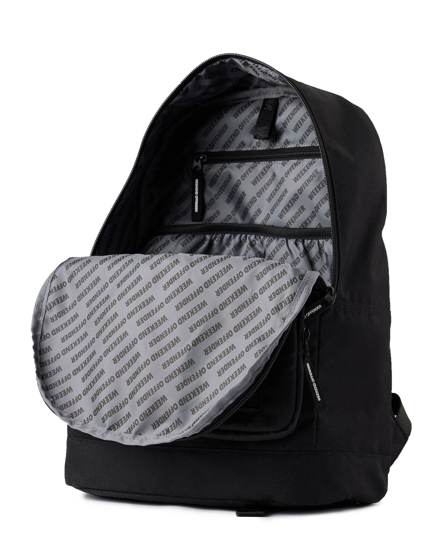 Weekend Offender Classic Rucksack Black Ripstop
