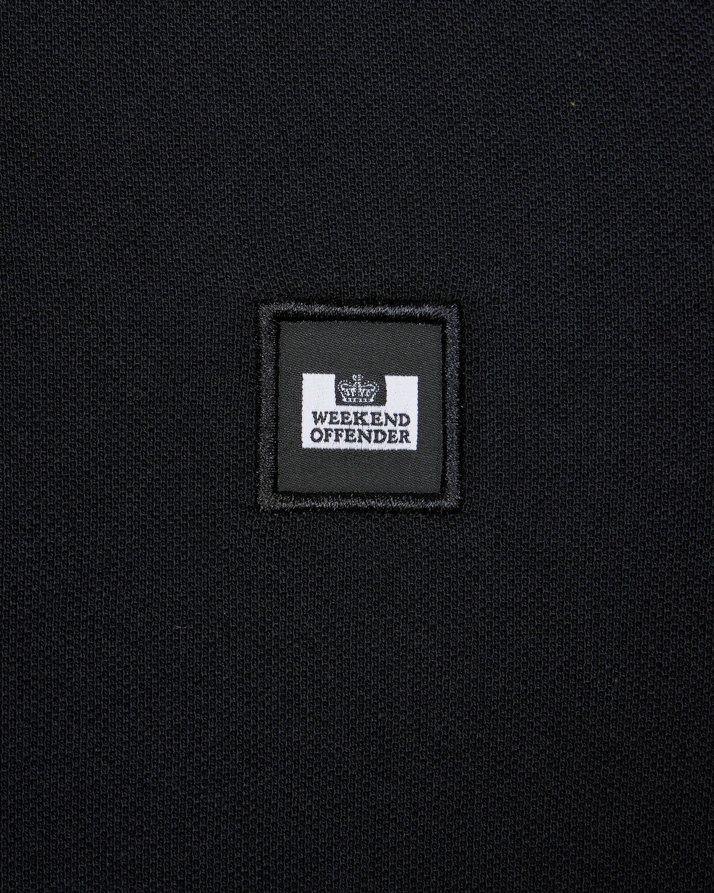 Weekend Offender Caneiros Polo Shirt Black