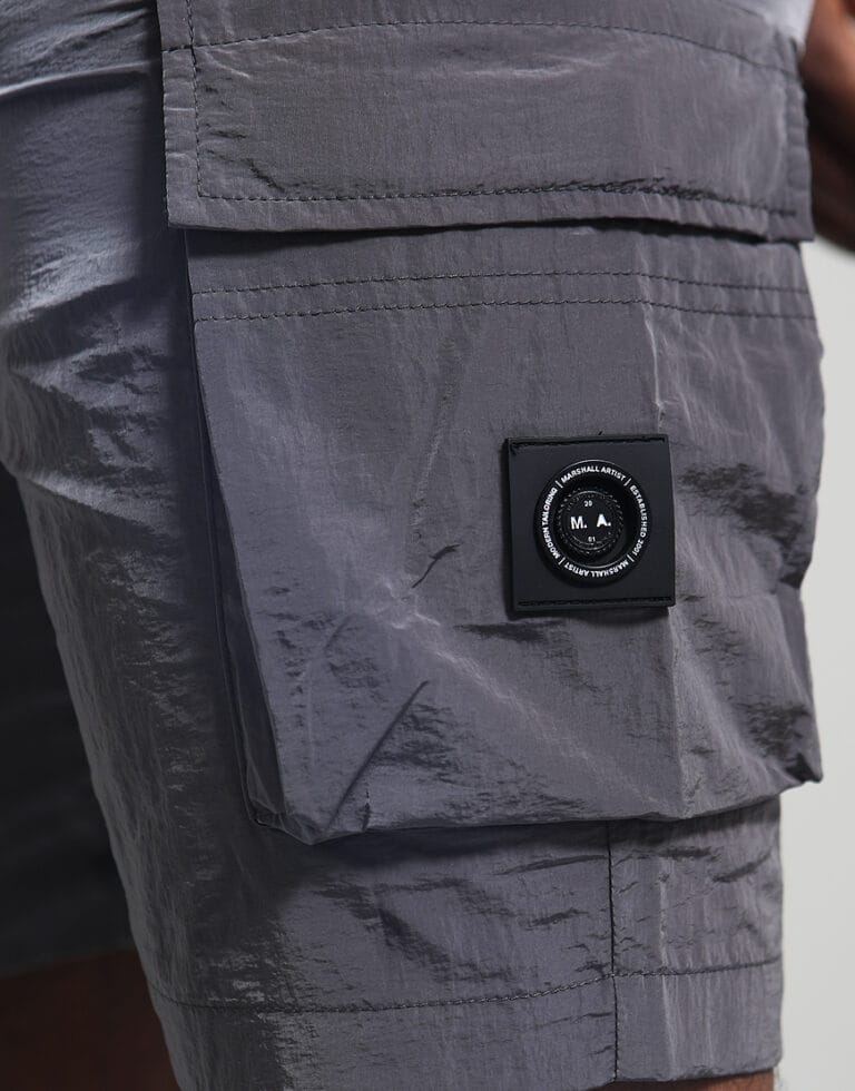 MARSHALL ARTIST CARICO CARGO SWIM SHORT // VOLCANIC GREY
