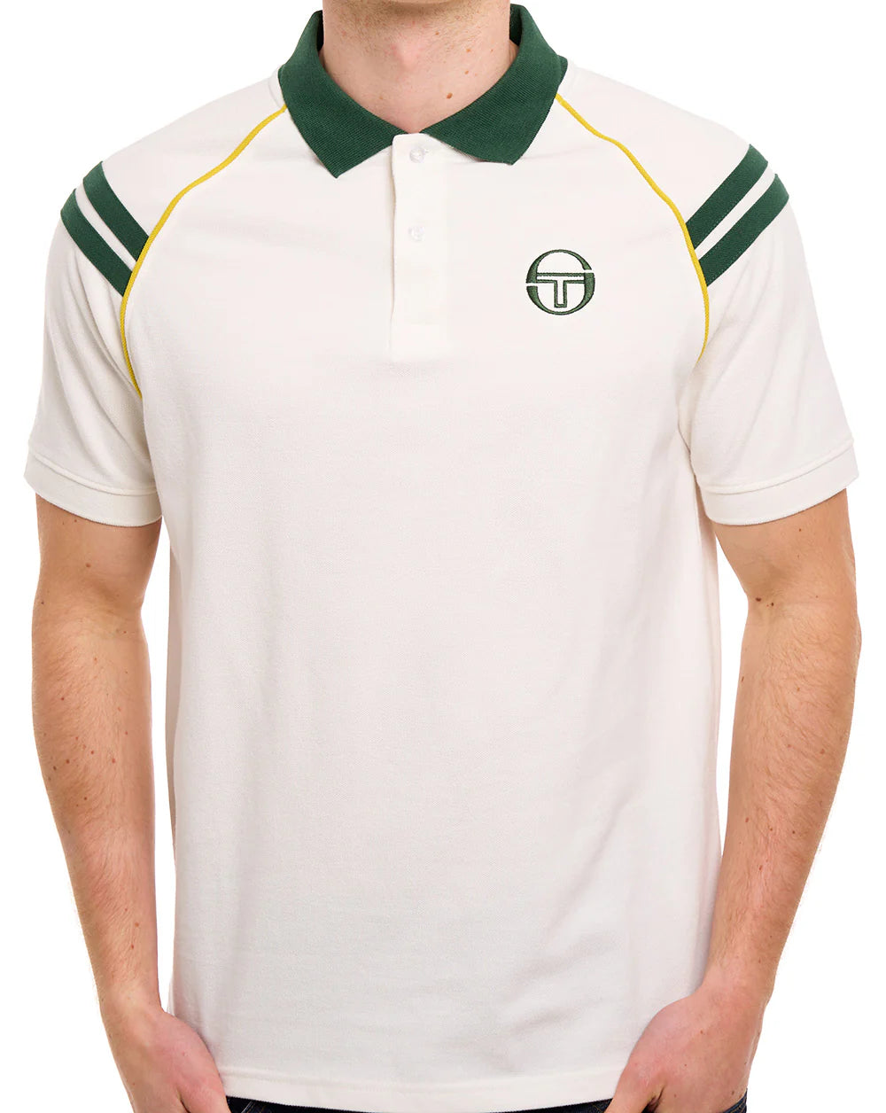 Sergio Tacchini New Cortona polo garden / pine needle