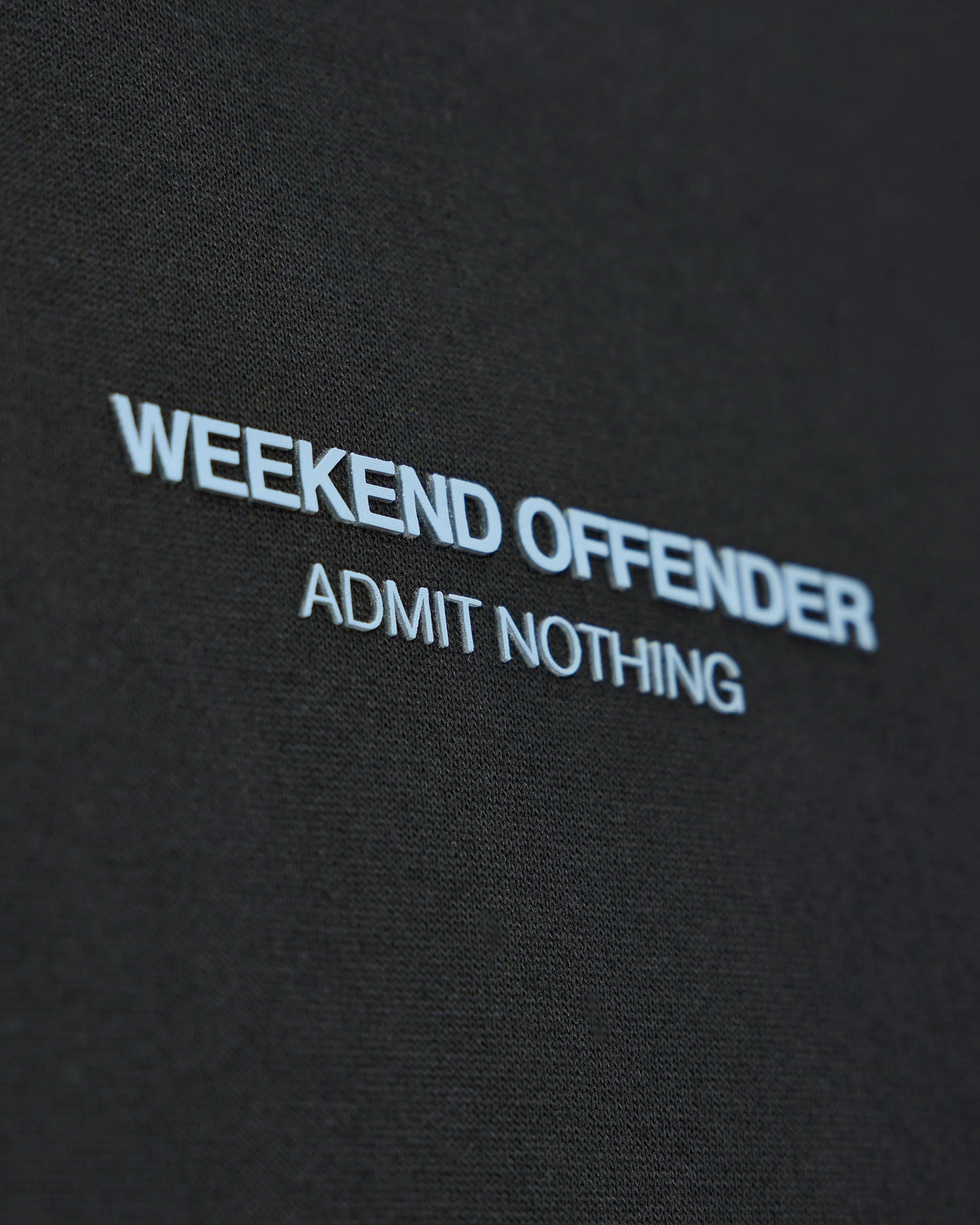 Weekend Offender Raval Sweatshirt Black/Blue Shadow