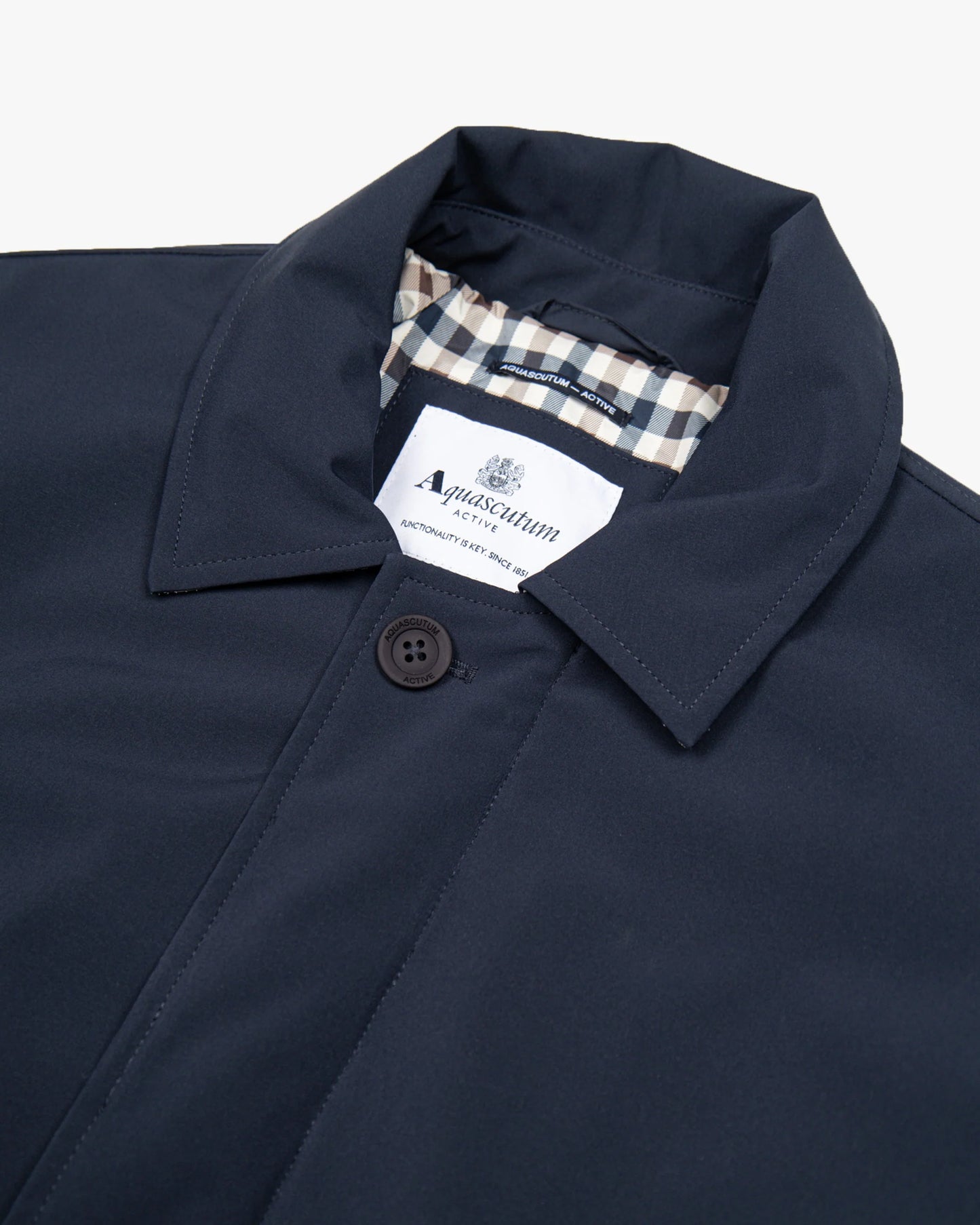 Aquascutum Soft Shell Trench Navy