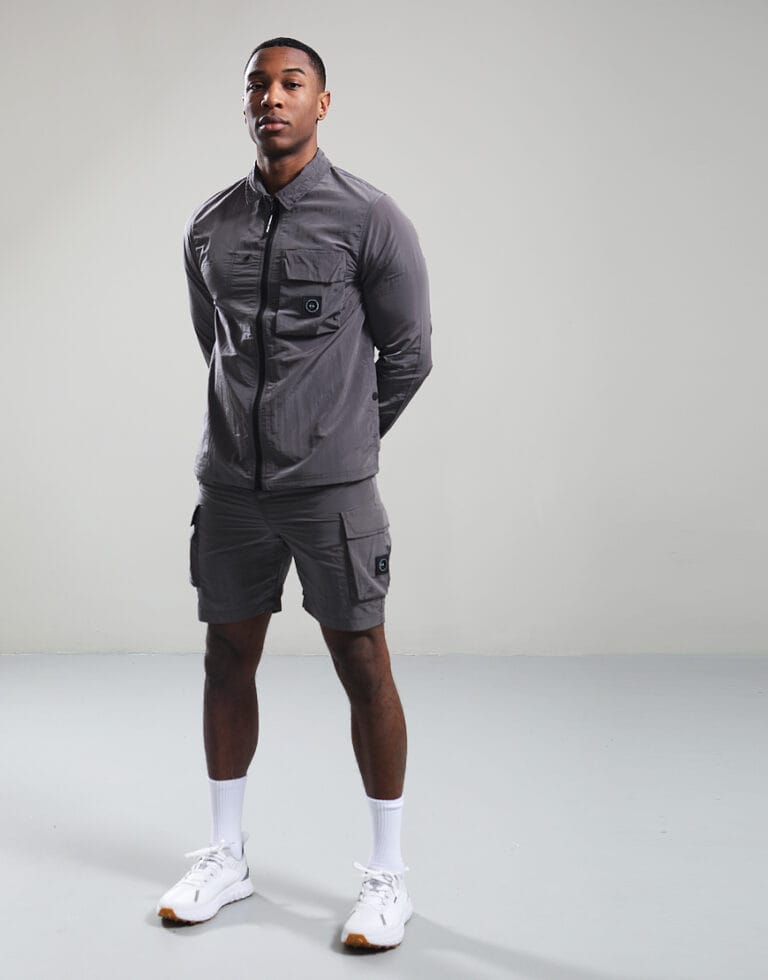 MARSHALL ARTIST CARICO CARGO SWIM SHORT // VOLCANIC GREY