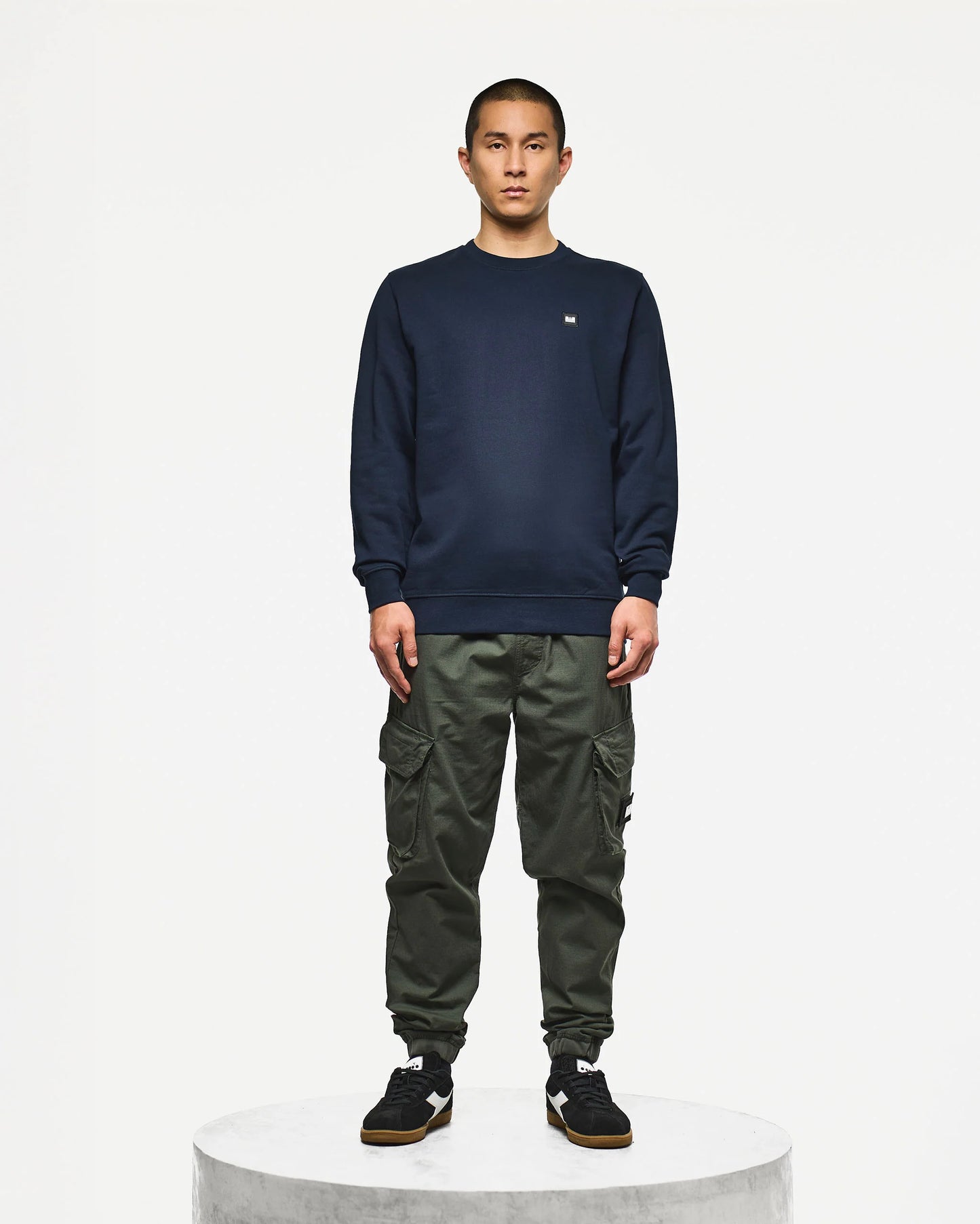 Weekend Offender Ferrer Sweatshirt Navy