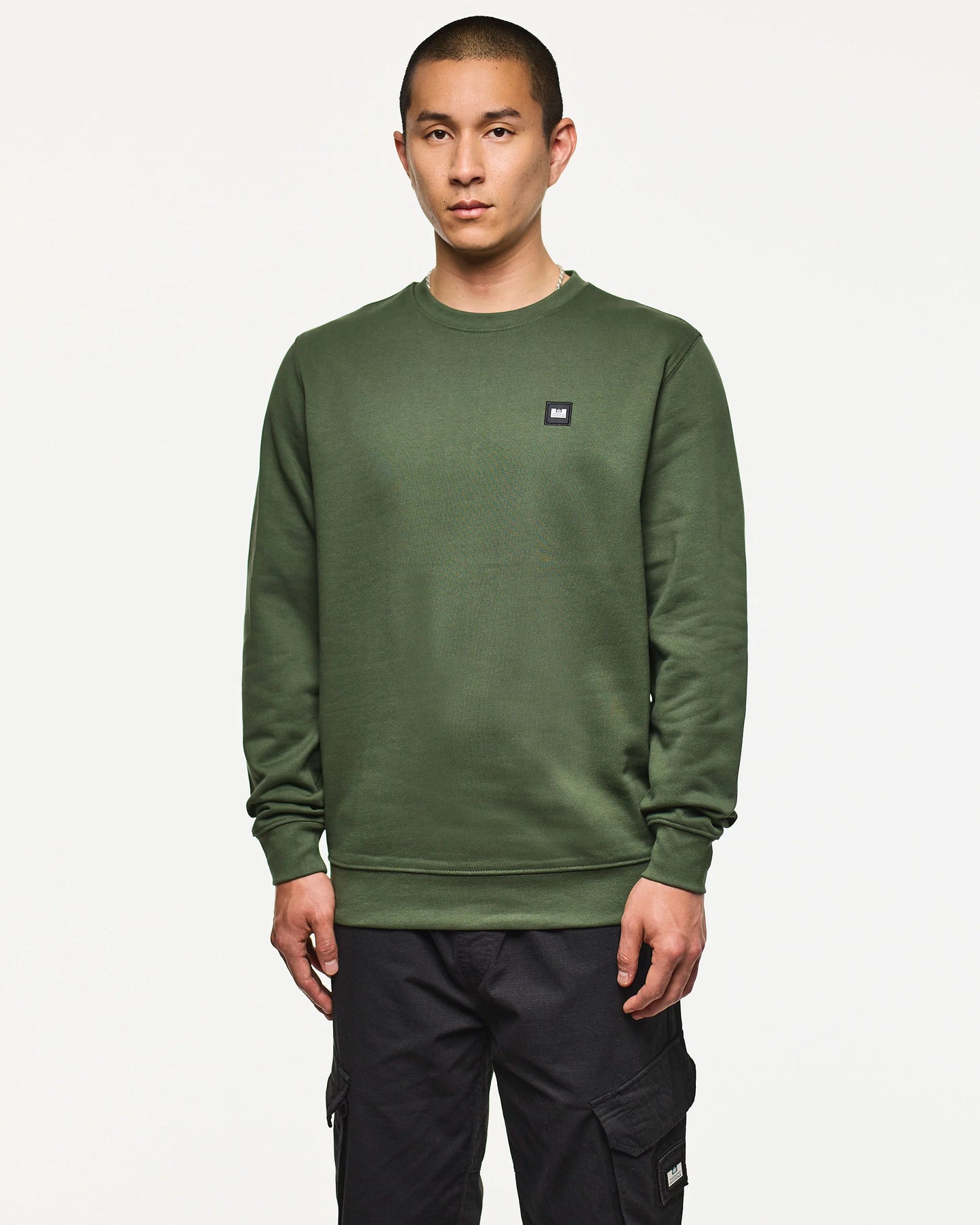 Weekend Offender Ferrer Sweatshirt Bay Leaf Green