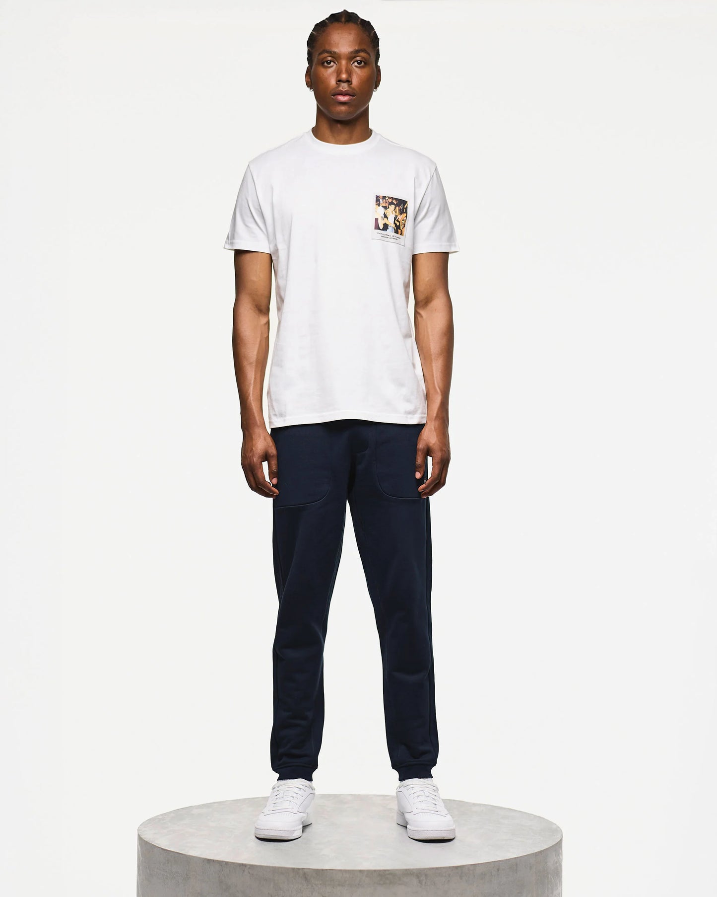 Weekend Offender Let's Dance Graphic T-Shirt White