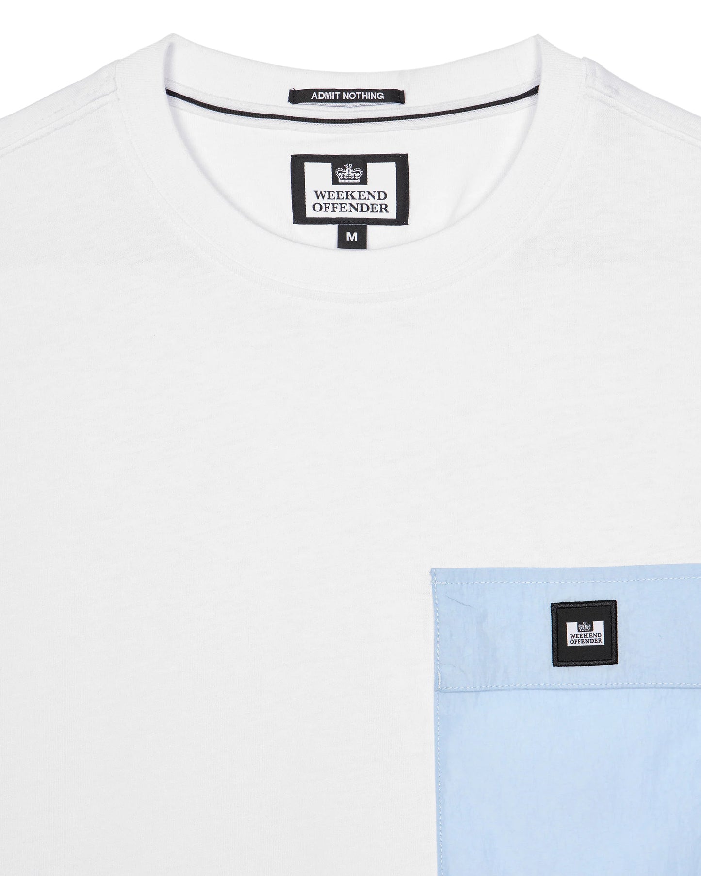 Weekend Offender Stiniva T-Shirt White/Ocean Wave