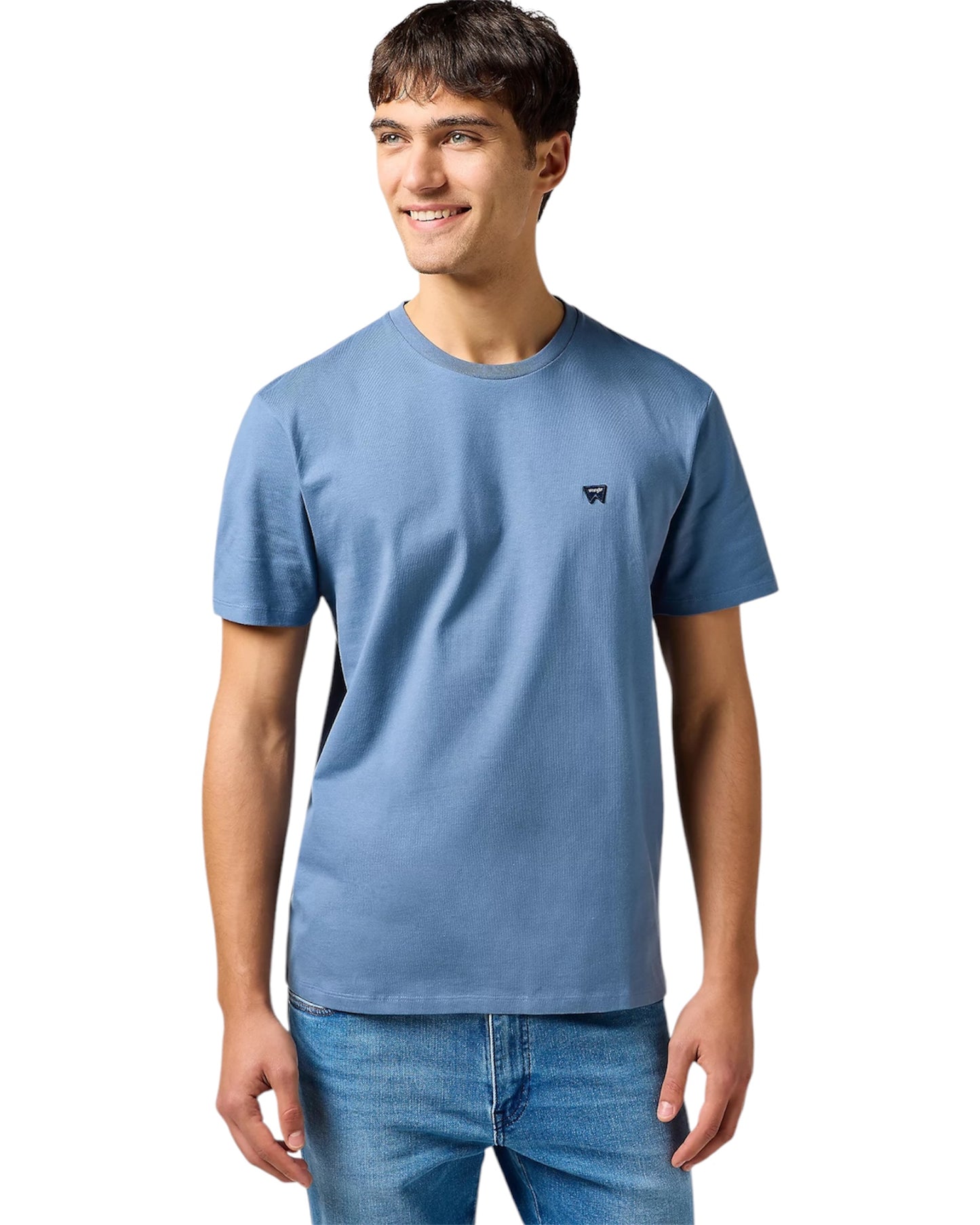 WRANGLER GRAPHIC TEE DUSTY BLUE