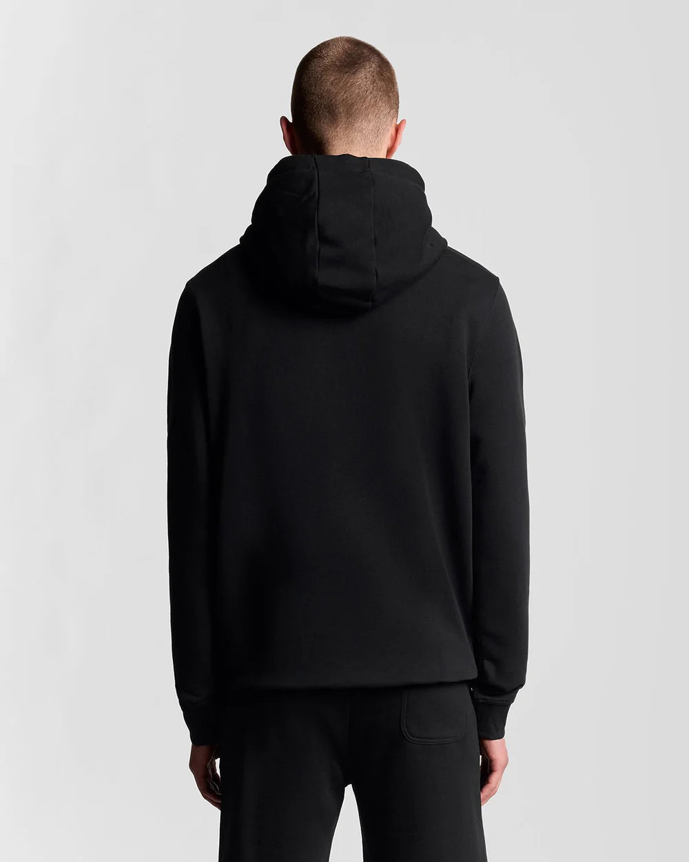 Lyle and Scott Hoodie Sweatshirt Jet Black