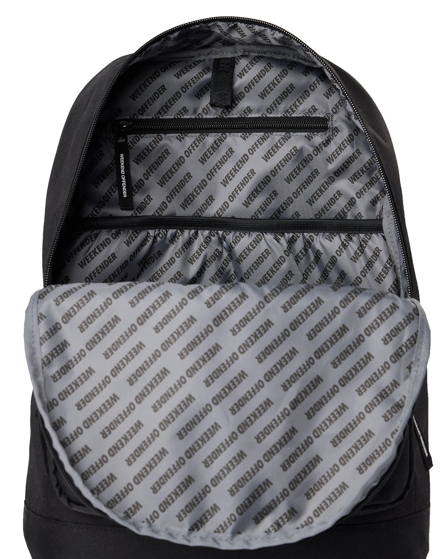 Weekend Offender Classic Rucksack Black Ripstop