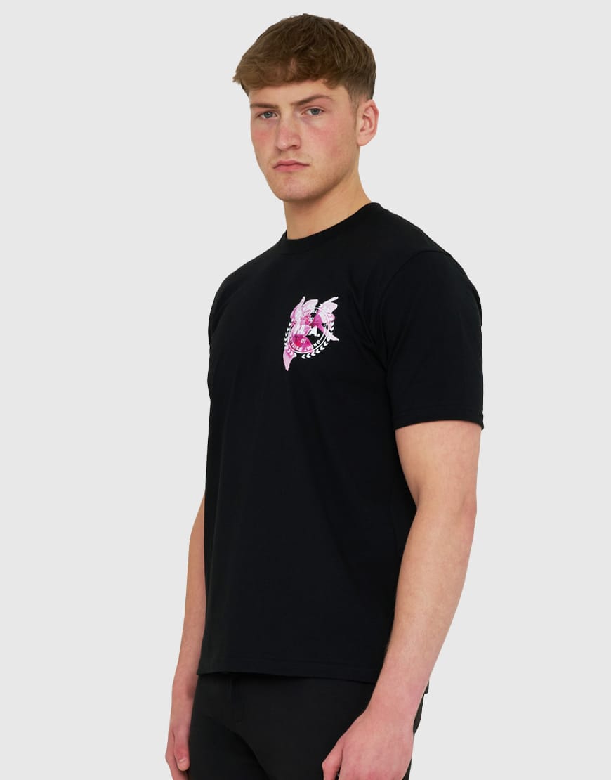 MARSHALL ARTIST SONIC BLOOM T-SHIRT BLACK