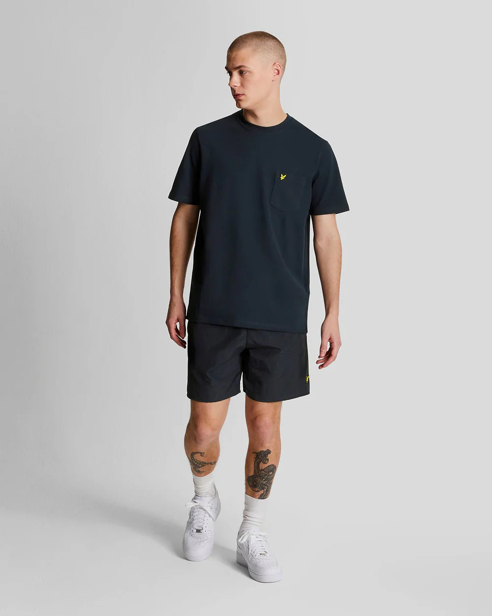 LYLE AND SCOTT Plain Swim Shorts Dark Navy
