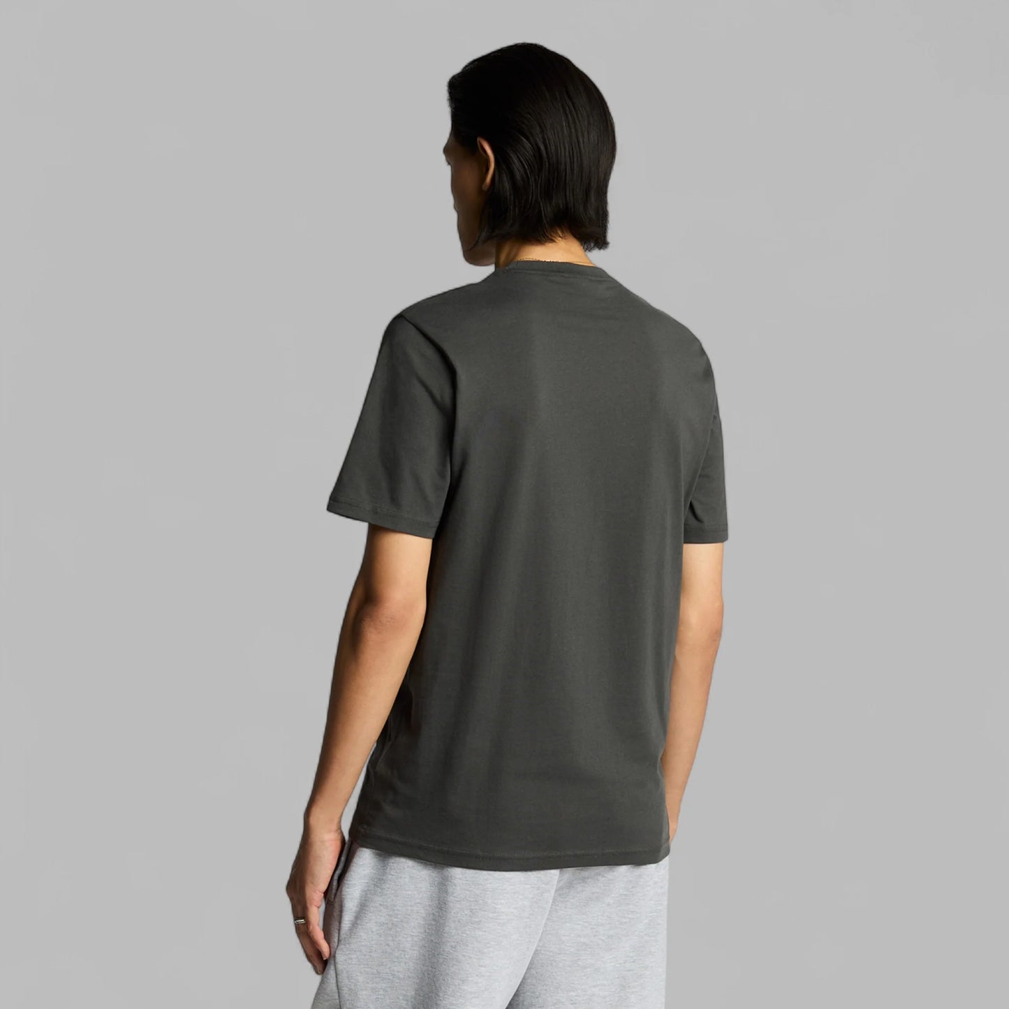 Lyle and Scott Tonal Eagle T-shirt Black Water