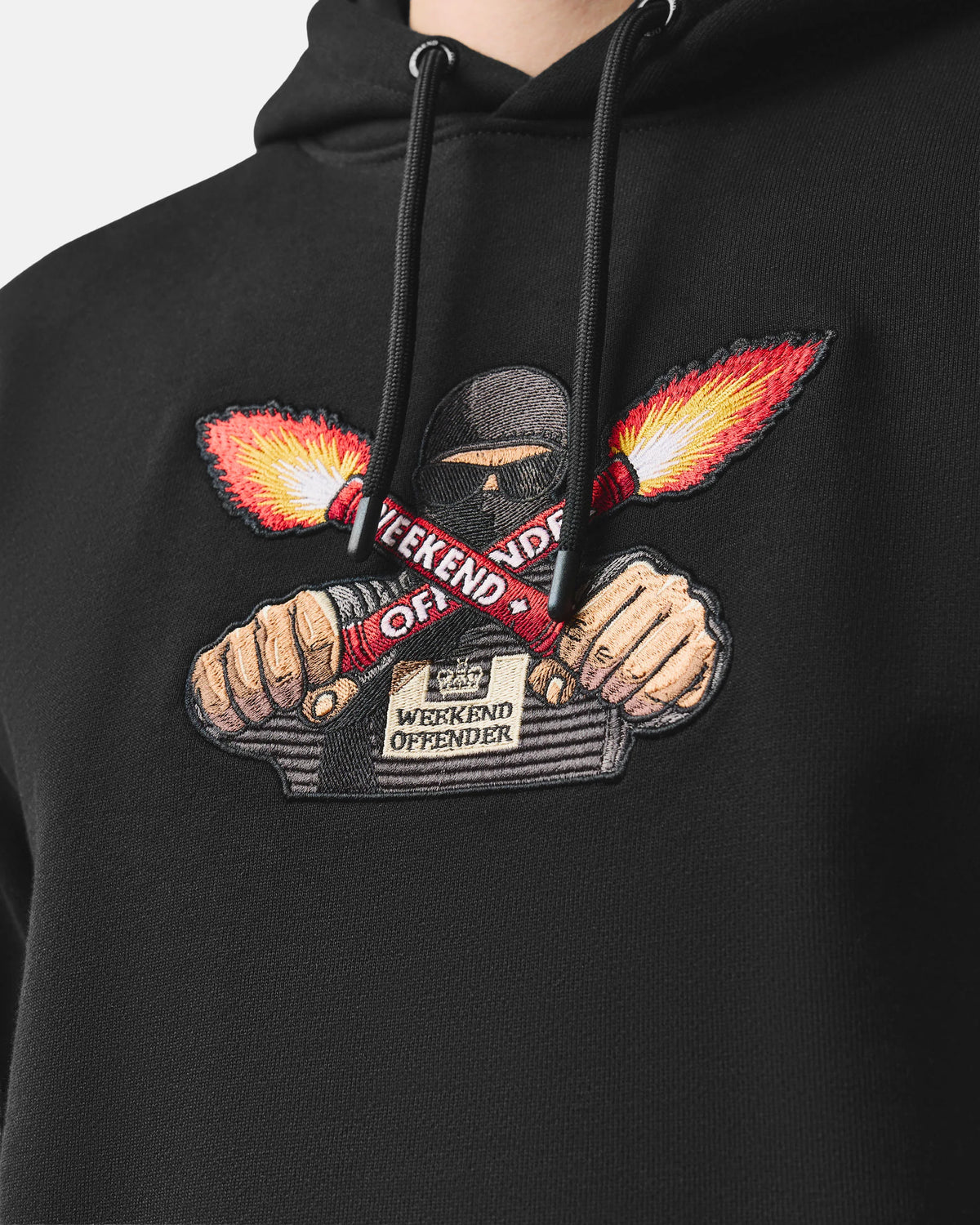 Weekend Offender Fulgar hoodie black