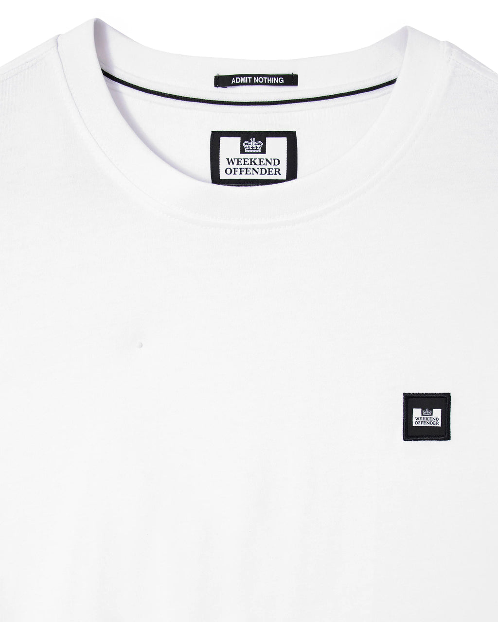 Weekend Offender Brooklands tee white