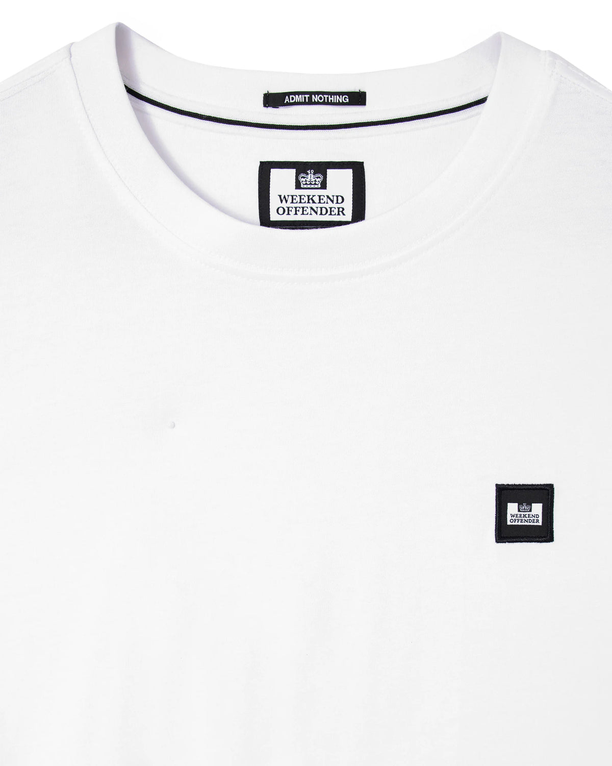 Weekend Offender Brooklands tee white