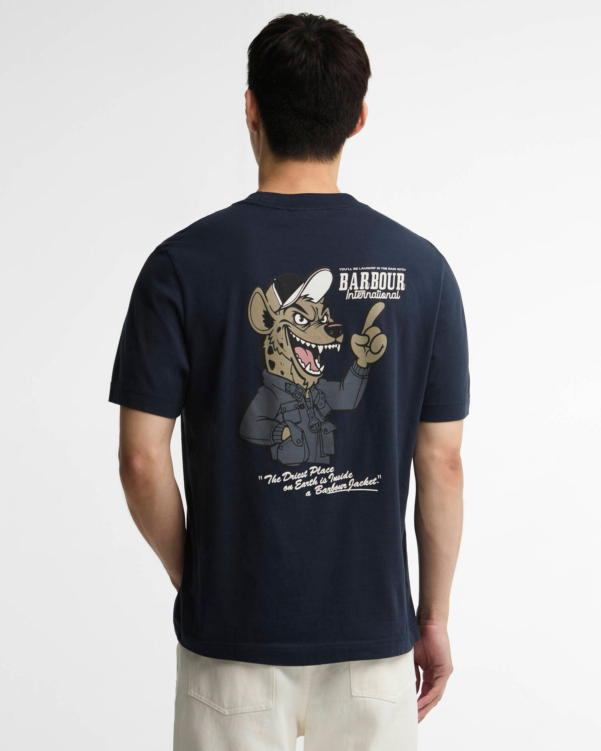 Barbour International Pull graphic t-shirt navy