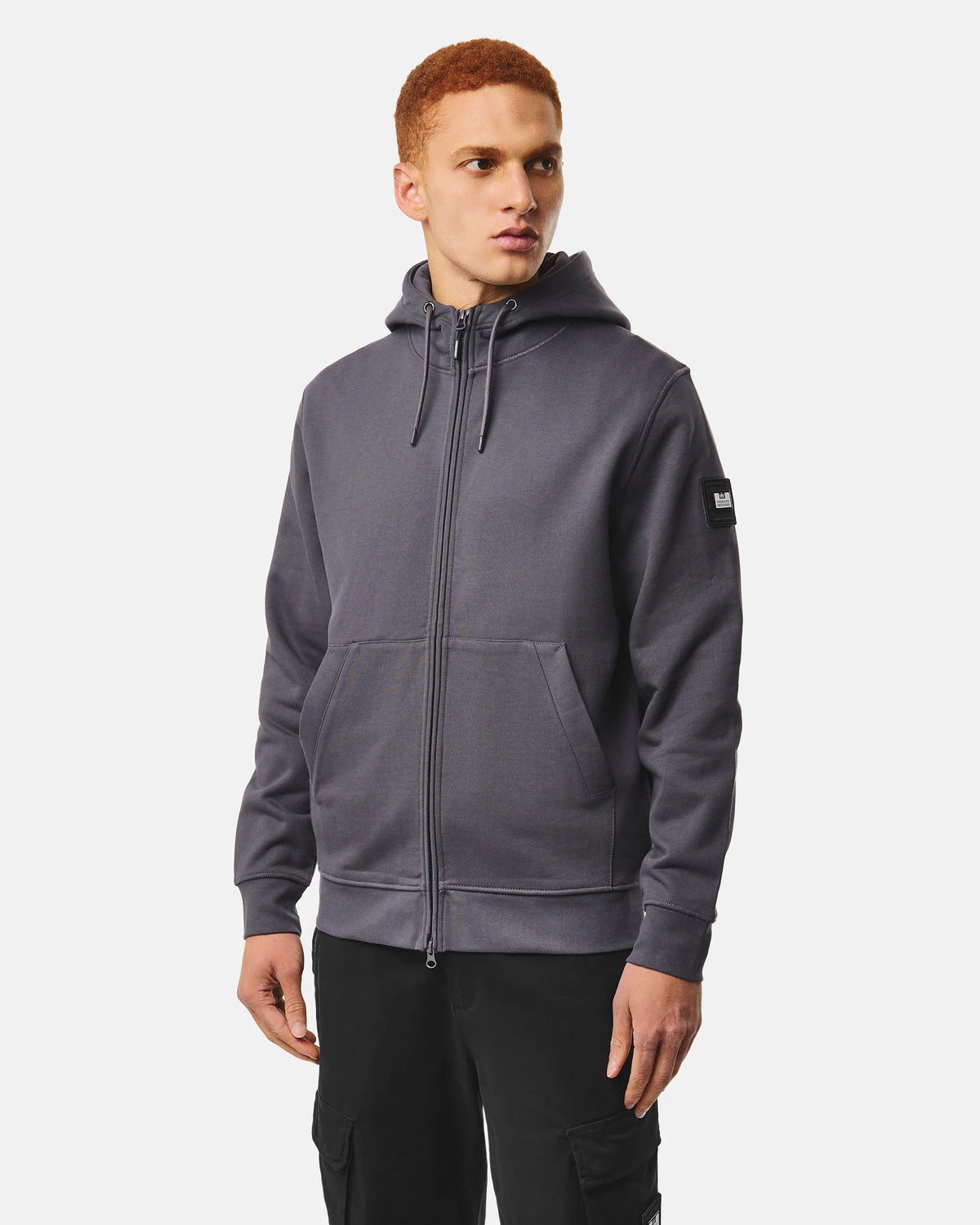 Weekend Offender Winton zip ashgrey