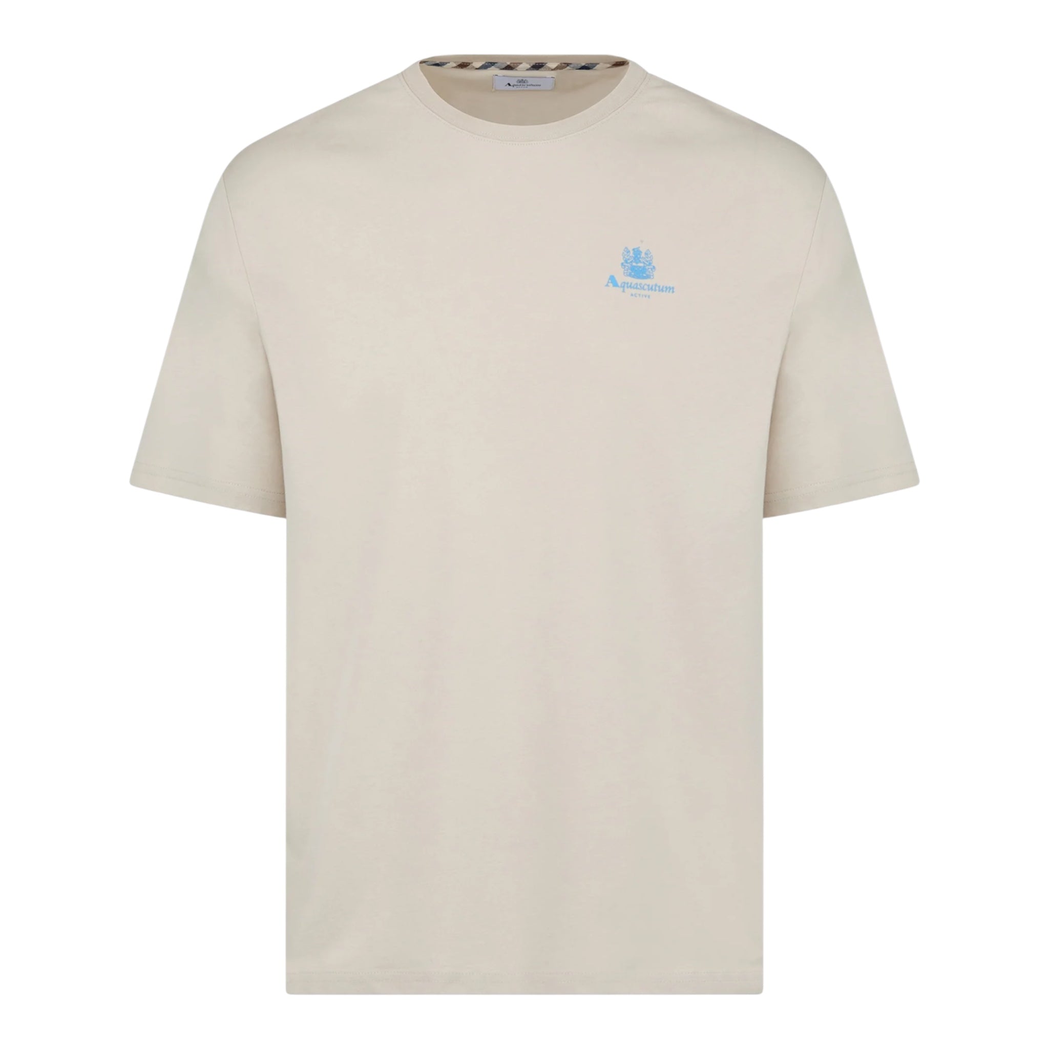 Aquascutum Small logo t-shirt beige