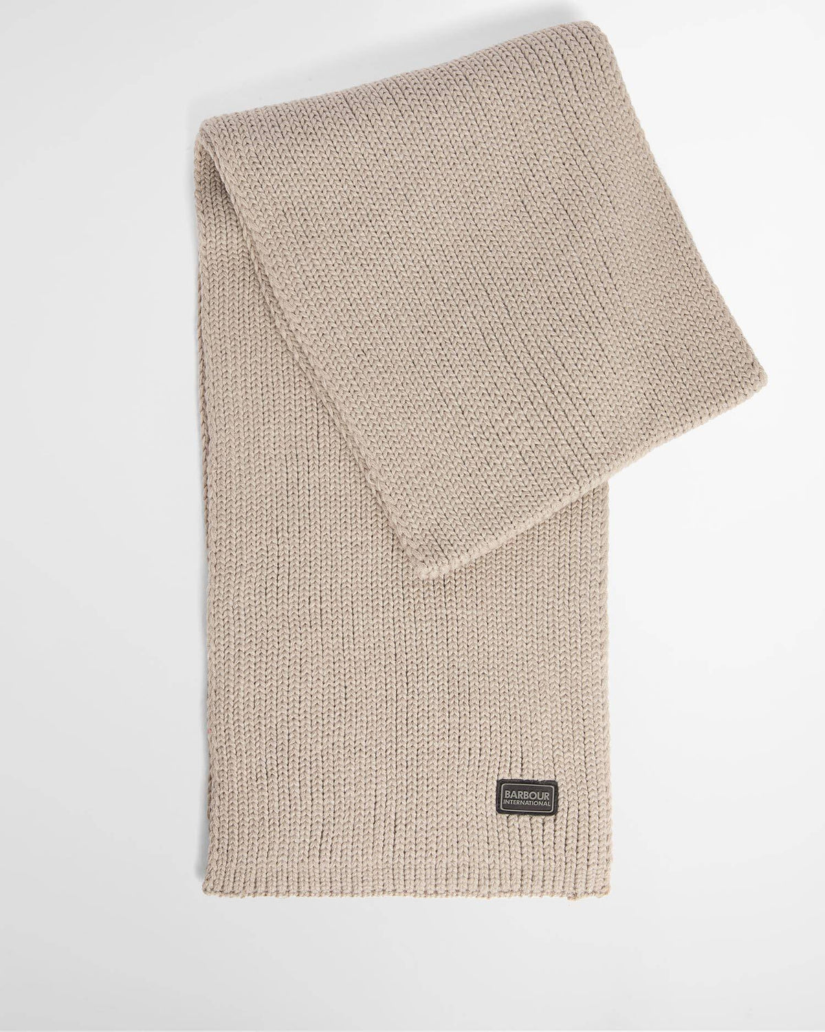 Barbour International Sweeper beanie & scarf concrete