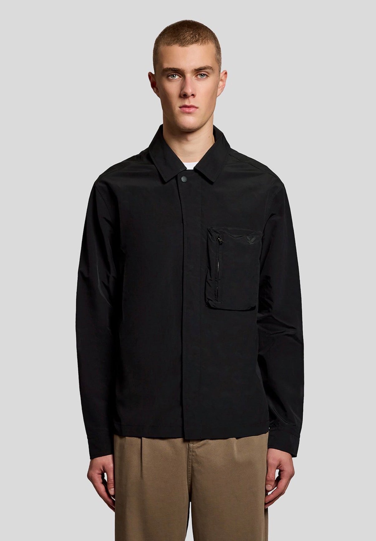 Lyle and Scott Lightweight ripstop overshirt