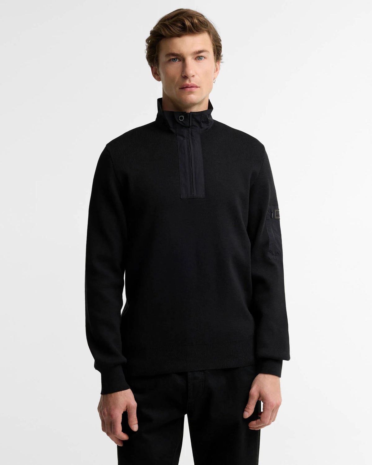 Barbour International Inline half black