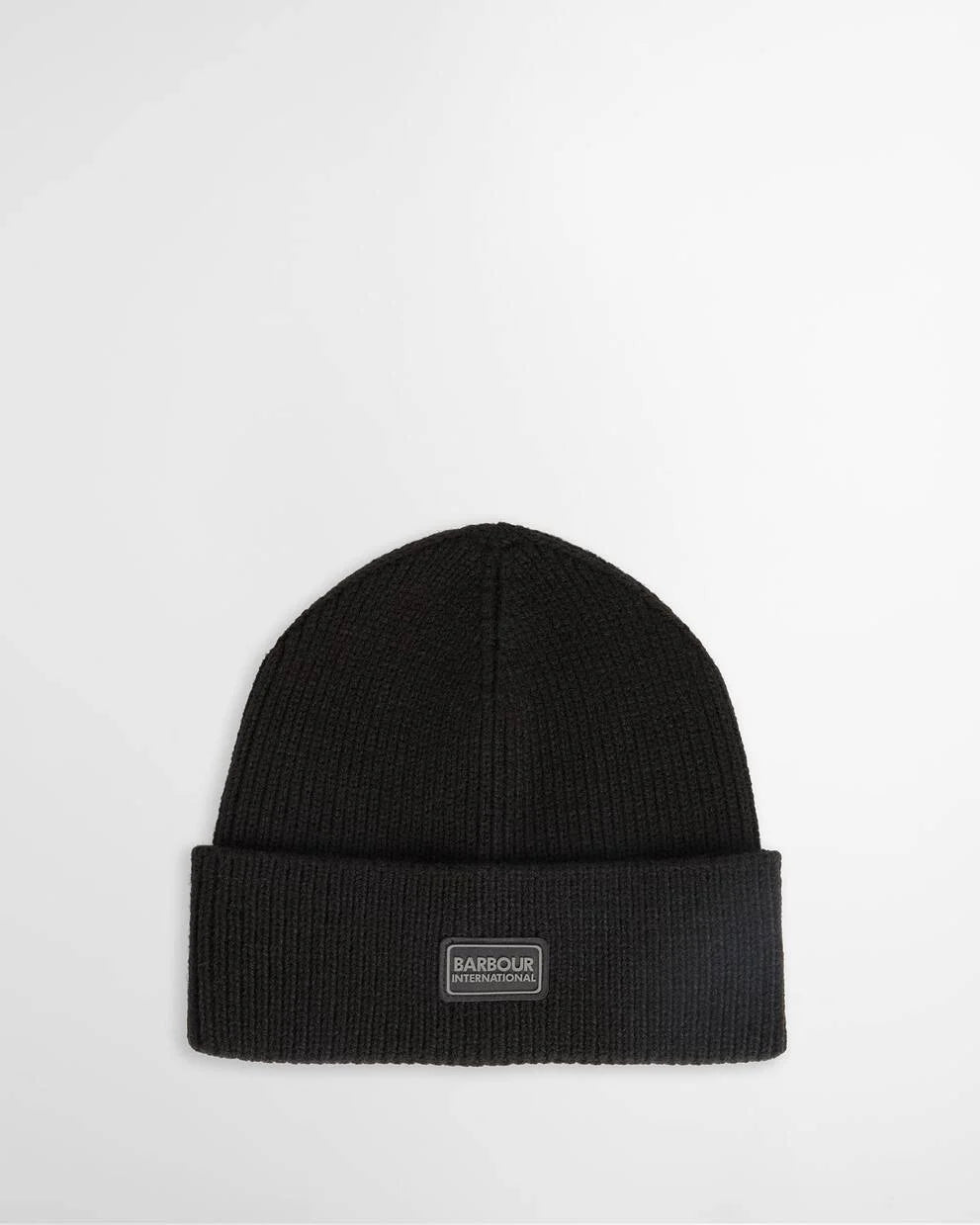 Barbour International Sweeper beanie & scarf black