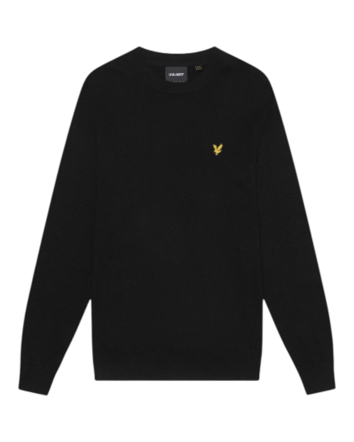 Lyle and Scott Crew Neck Sweatshirt Jet Black