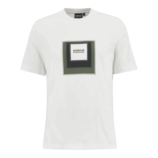 Barbour International Captive white