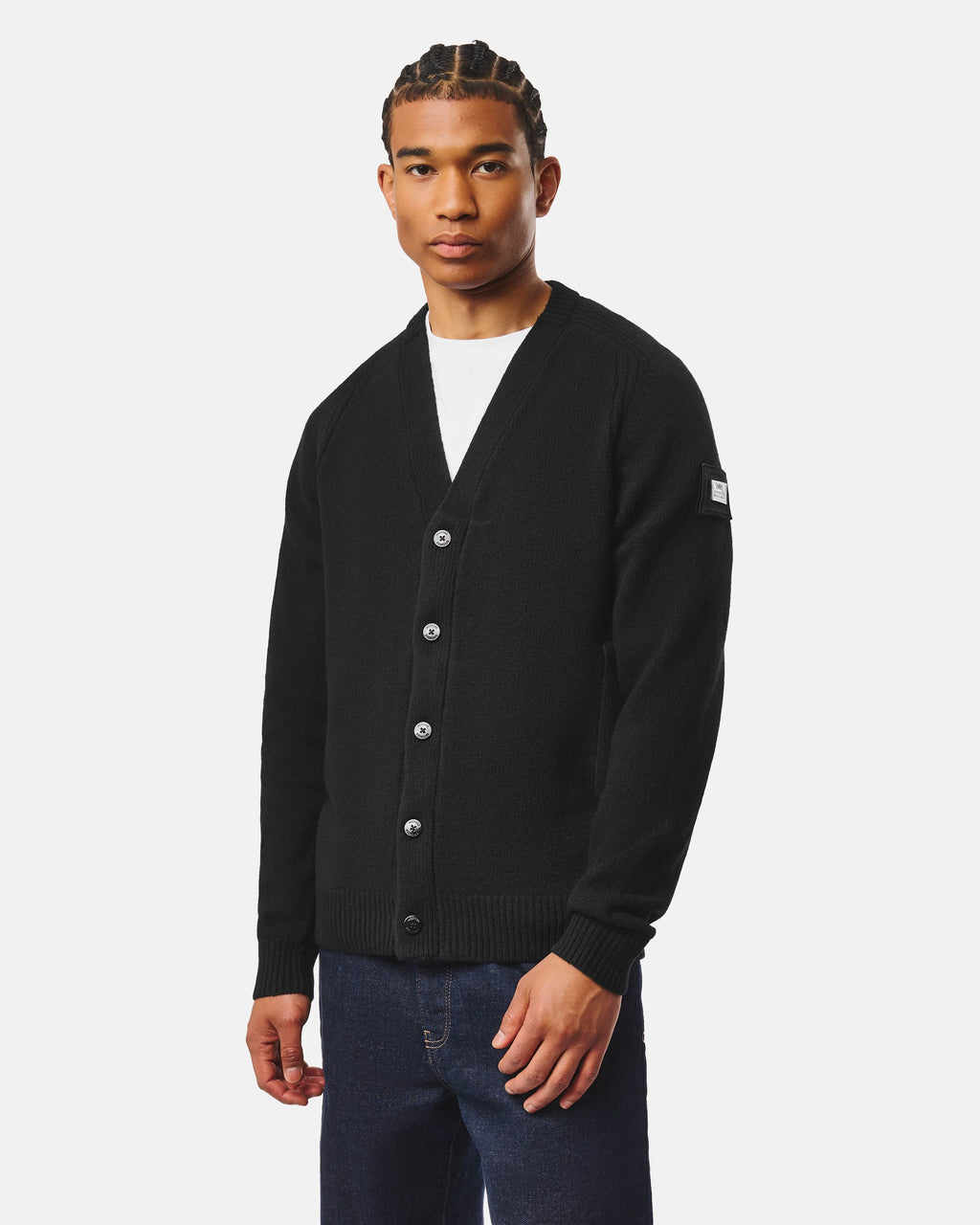 Weekend Offender Lauda wool black