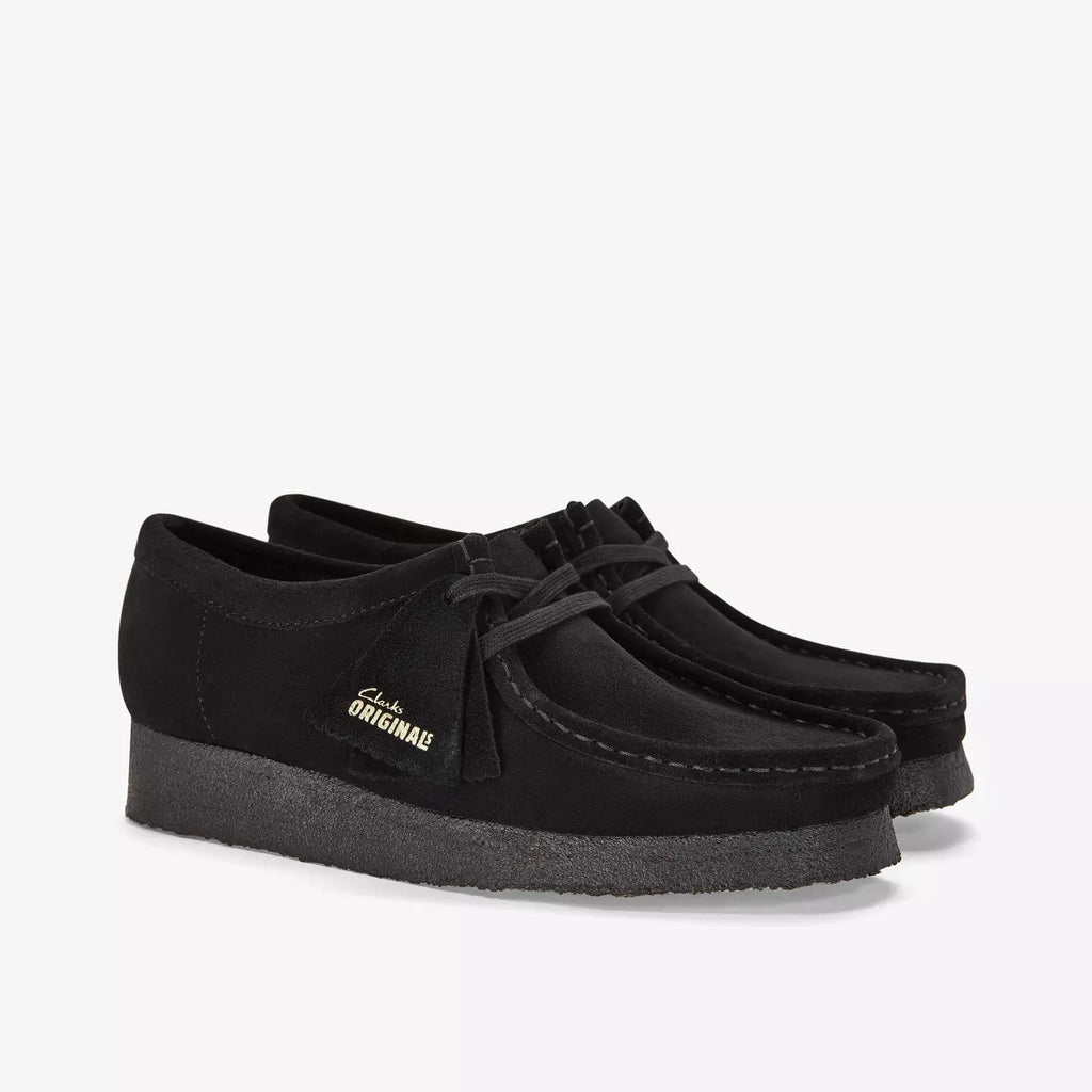 Clarks Originals Wallabee black suede