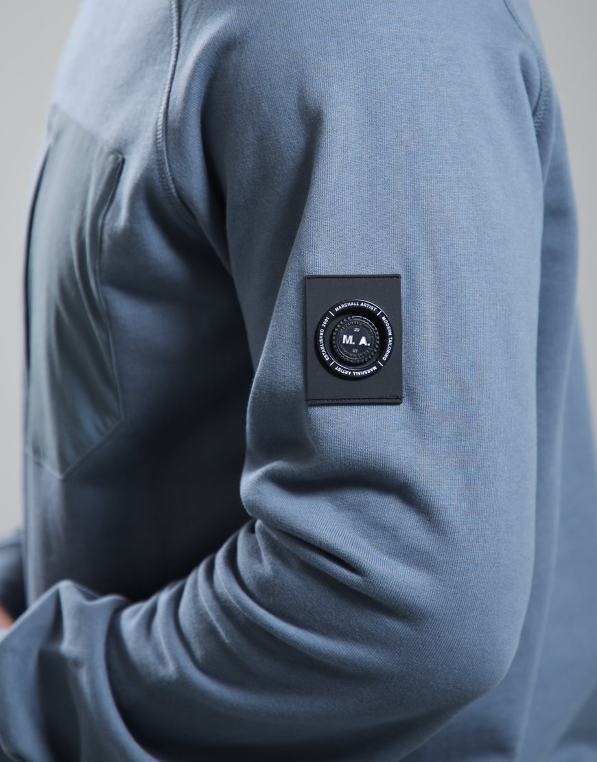 Marshall Artist Lennox crew neck stormgrey