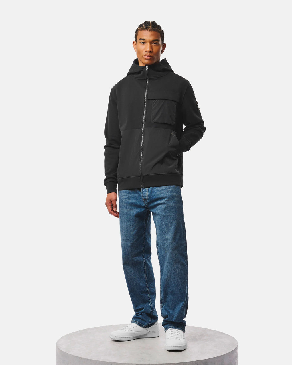 Weekend Offender Daponte zip black