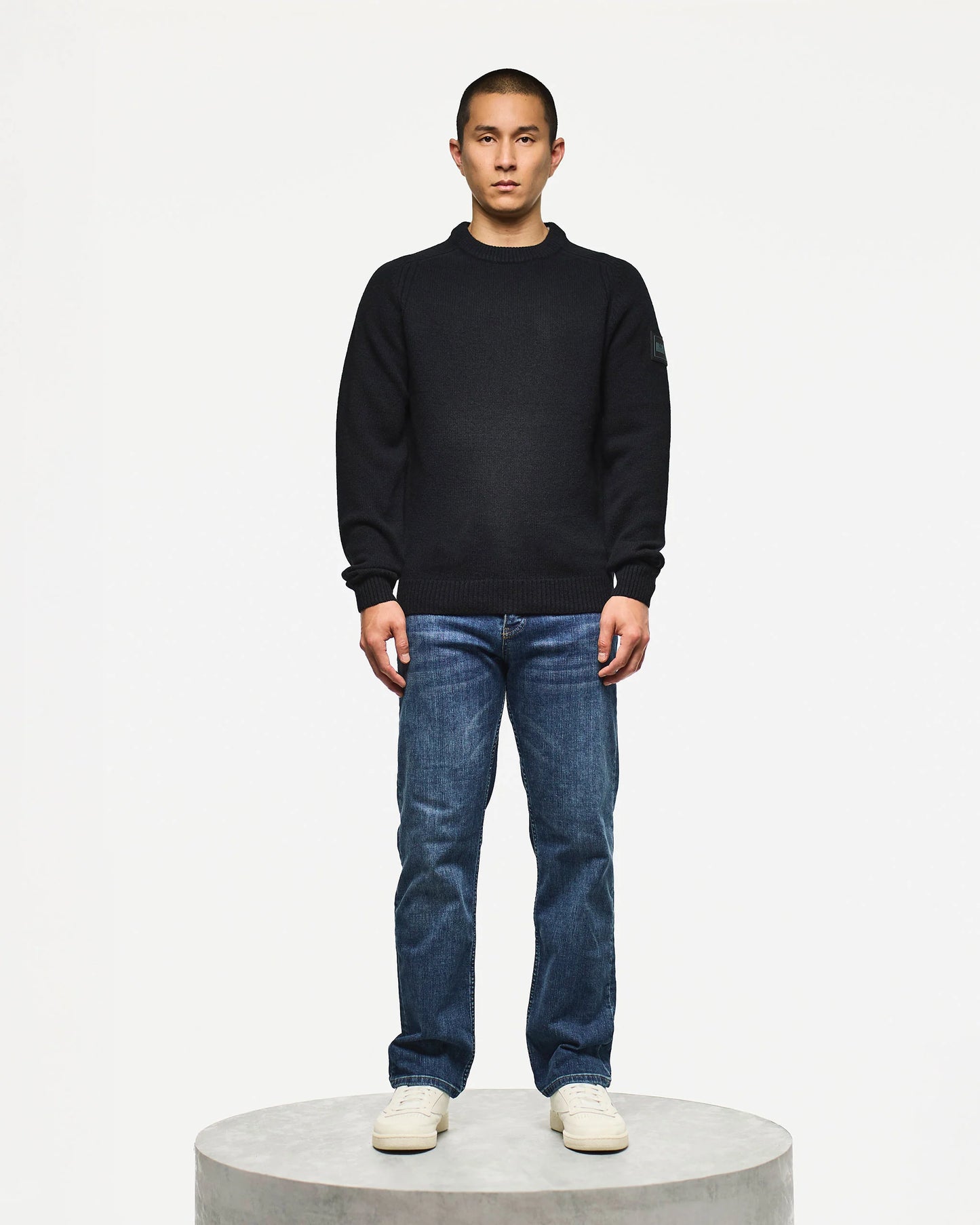 Weekend Offender Zagreb Wool Jumper Black