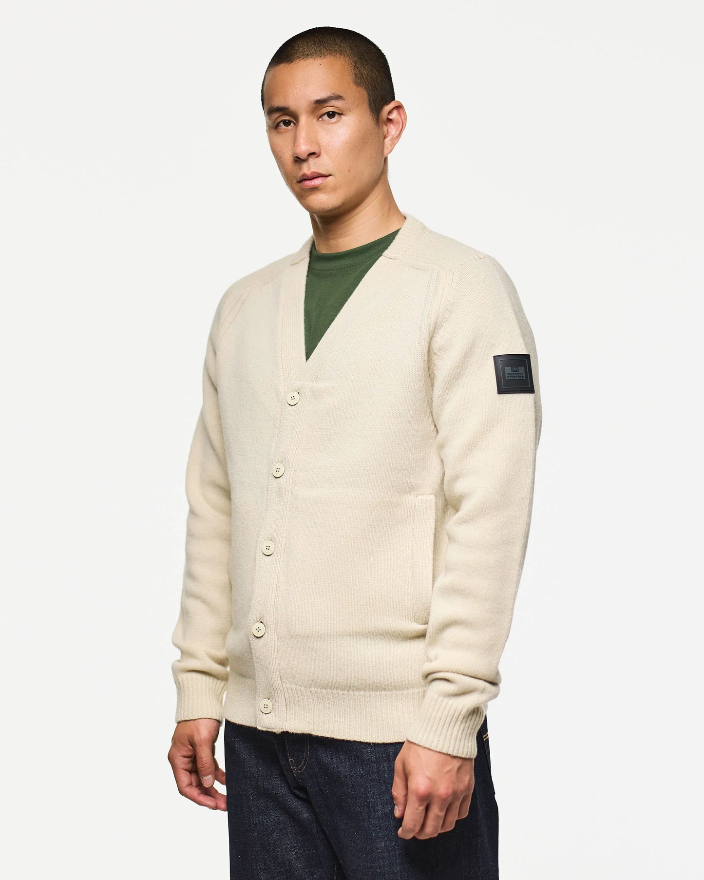 Weekend Offender Lauda Wool Cardigan Calcium