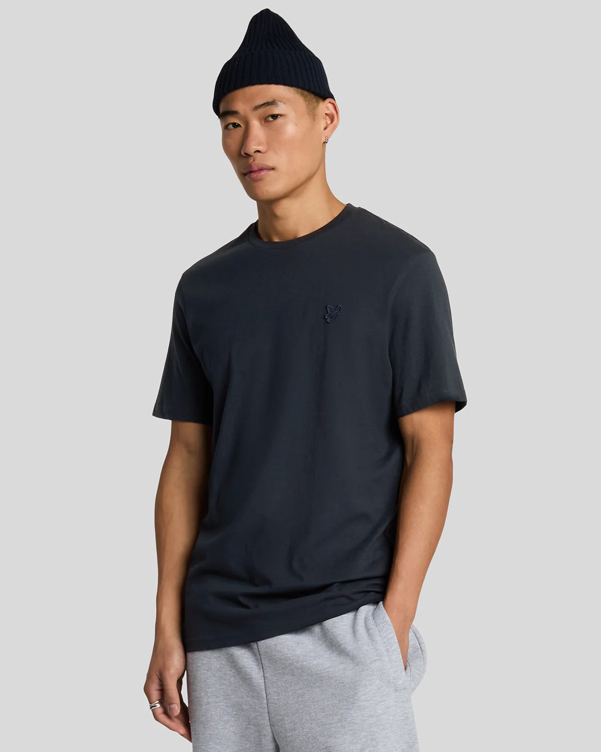 Lyle and Scott Tonal Eagle T-shirt Navy