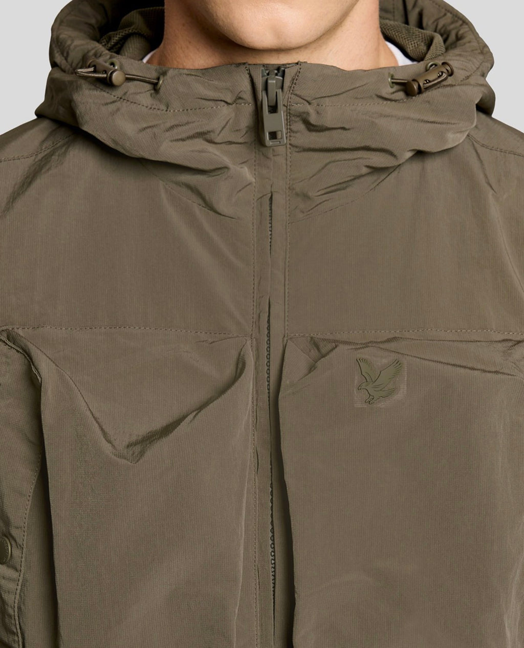 Lyle and Scott Lightweight ripstop khaki