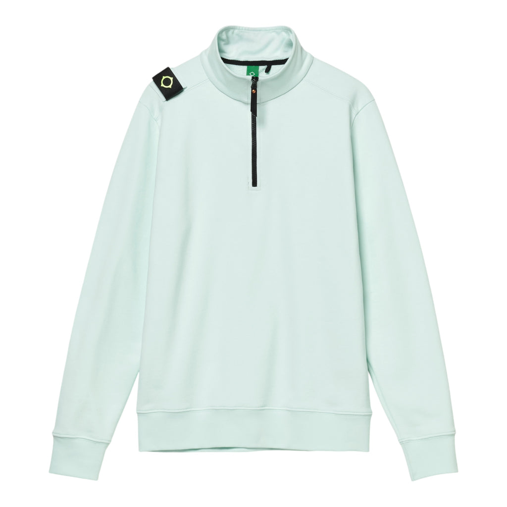 Ma.Strum Quarter zip sweat frost